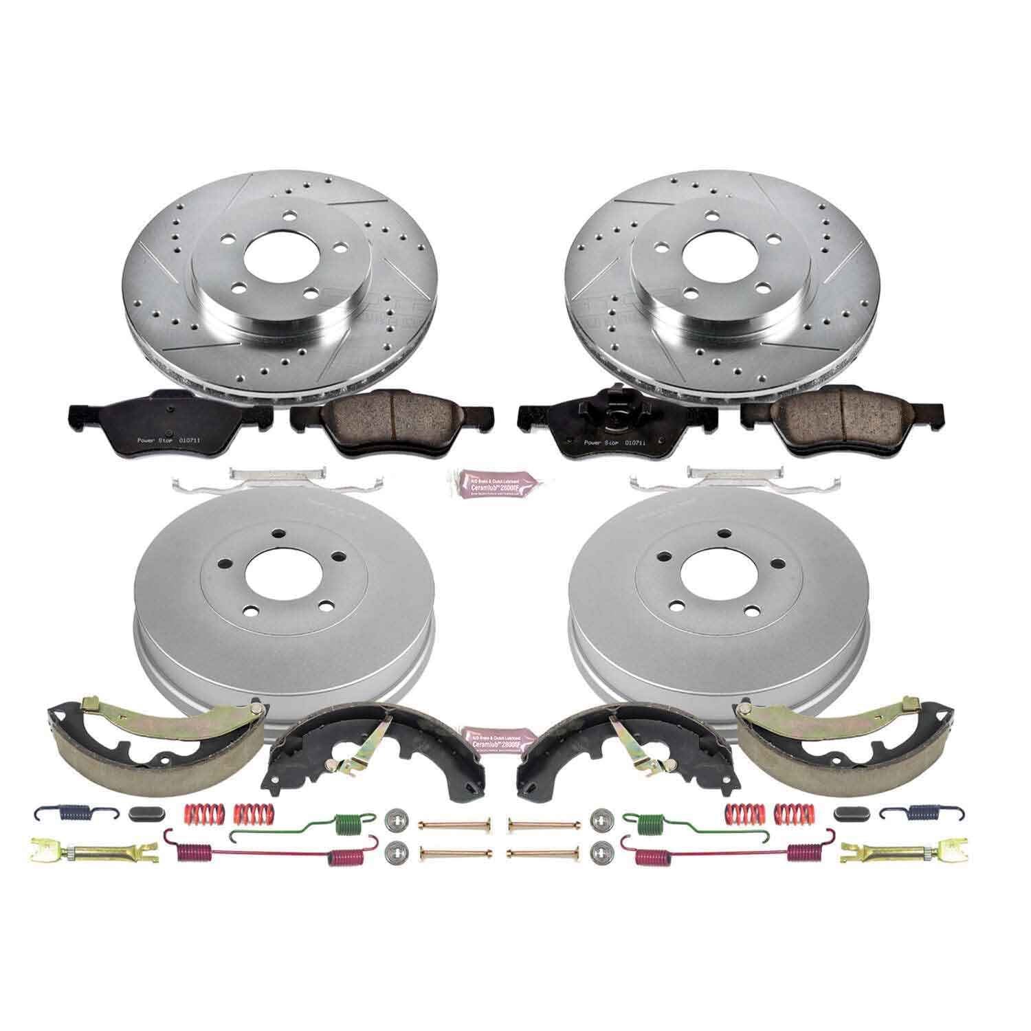 Power Stop 08-10 Ford Escape Front & Rear Z23 Evolution Sport Brake Kit