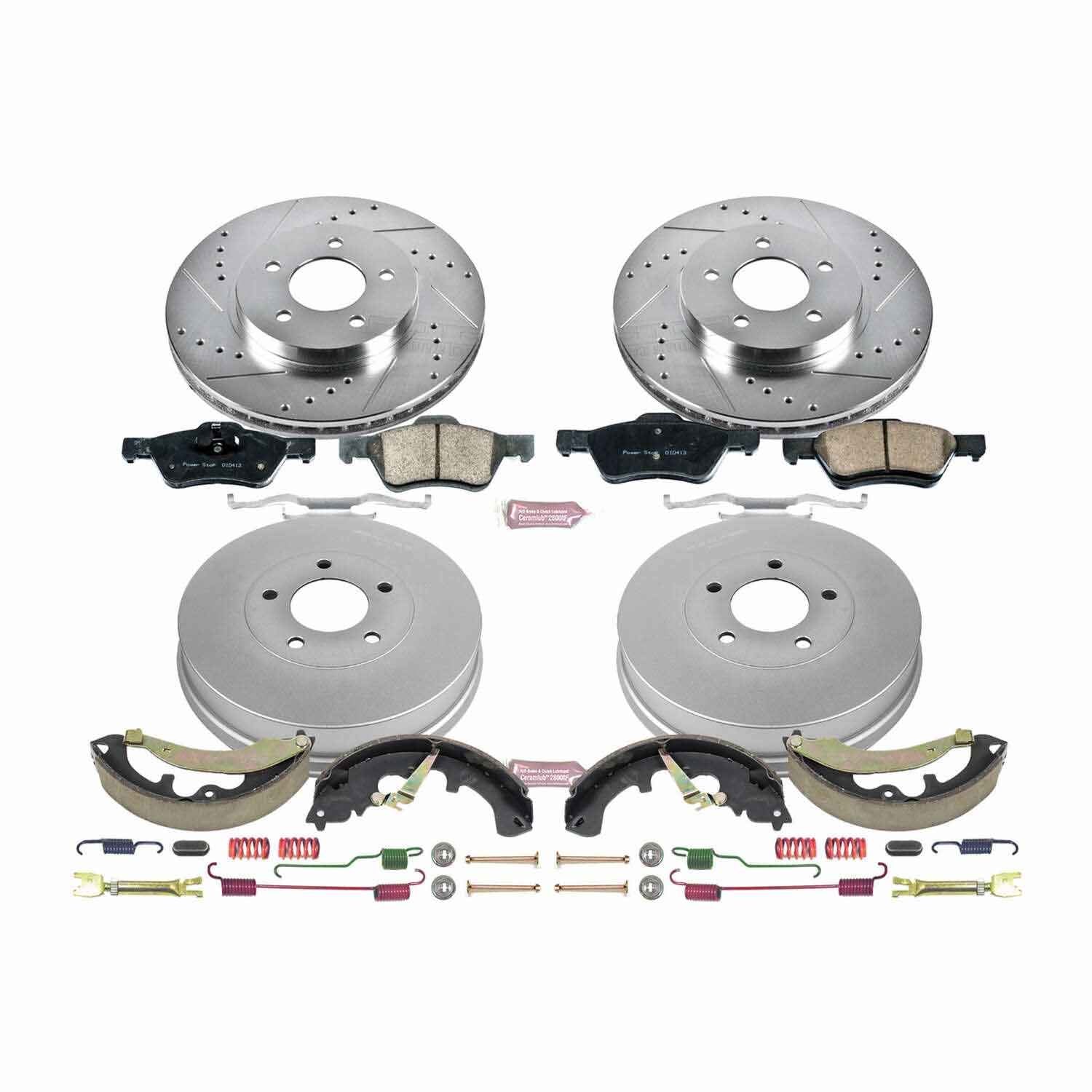 Power Stop 10-12 Ford Escape Front & Rear Z23 Evolution Sport Brake Kit