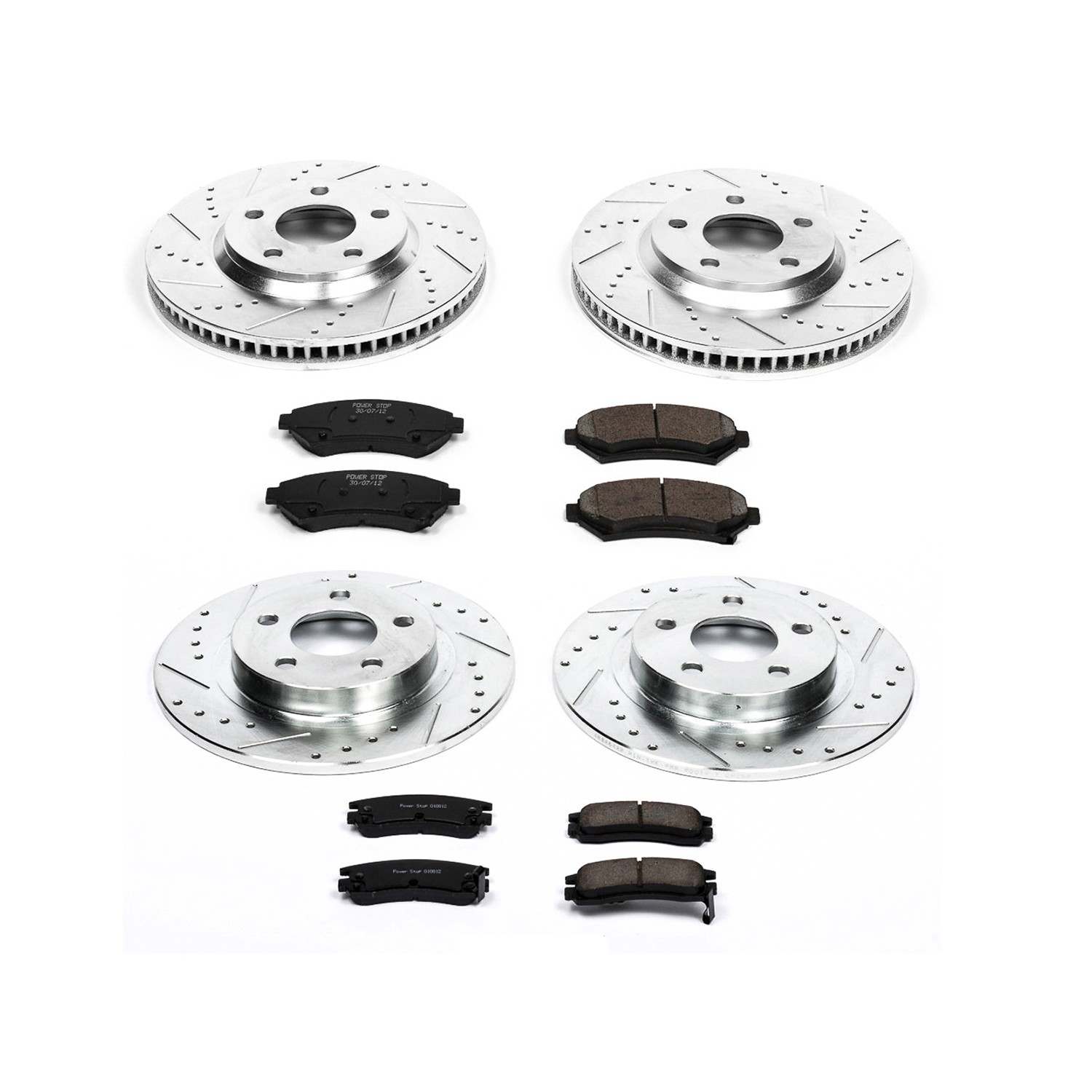 Power Stop 03-05 Buick Park Avenue Front & Rear Z23 Evolution Sport Brake Kit
