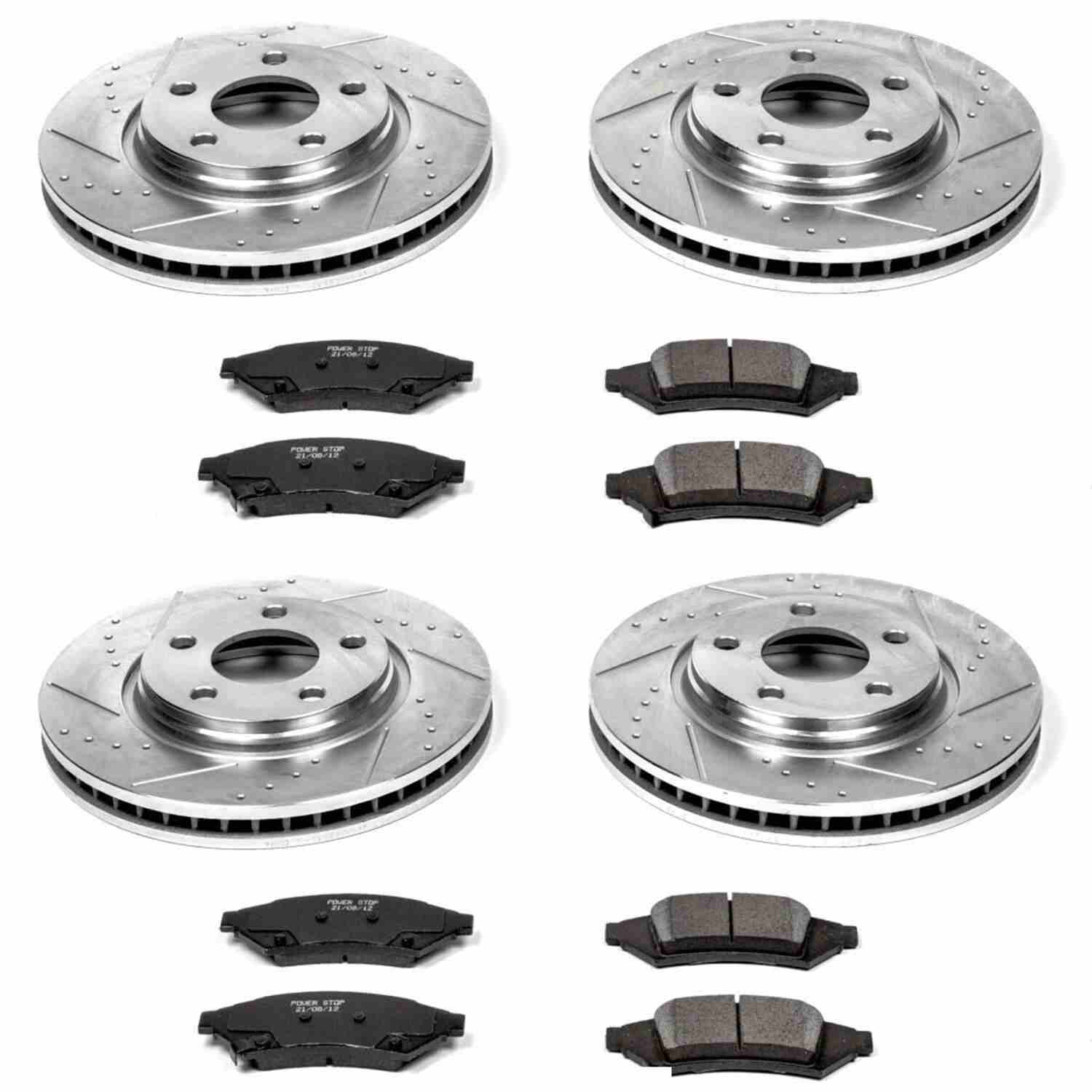 Power Stop 2004 Pontiac Grand Prix Front & Rear Z23 Evolution Sport Brake Kit