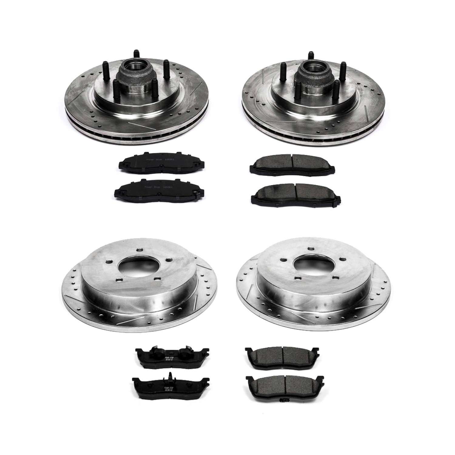 Power Stop 00-03 Ford F-150 Front & Rear Z23 Evolution Sport Brake Kit