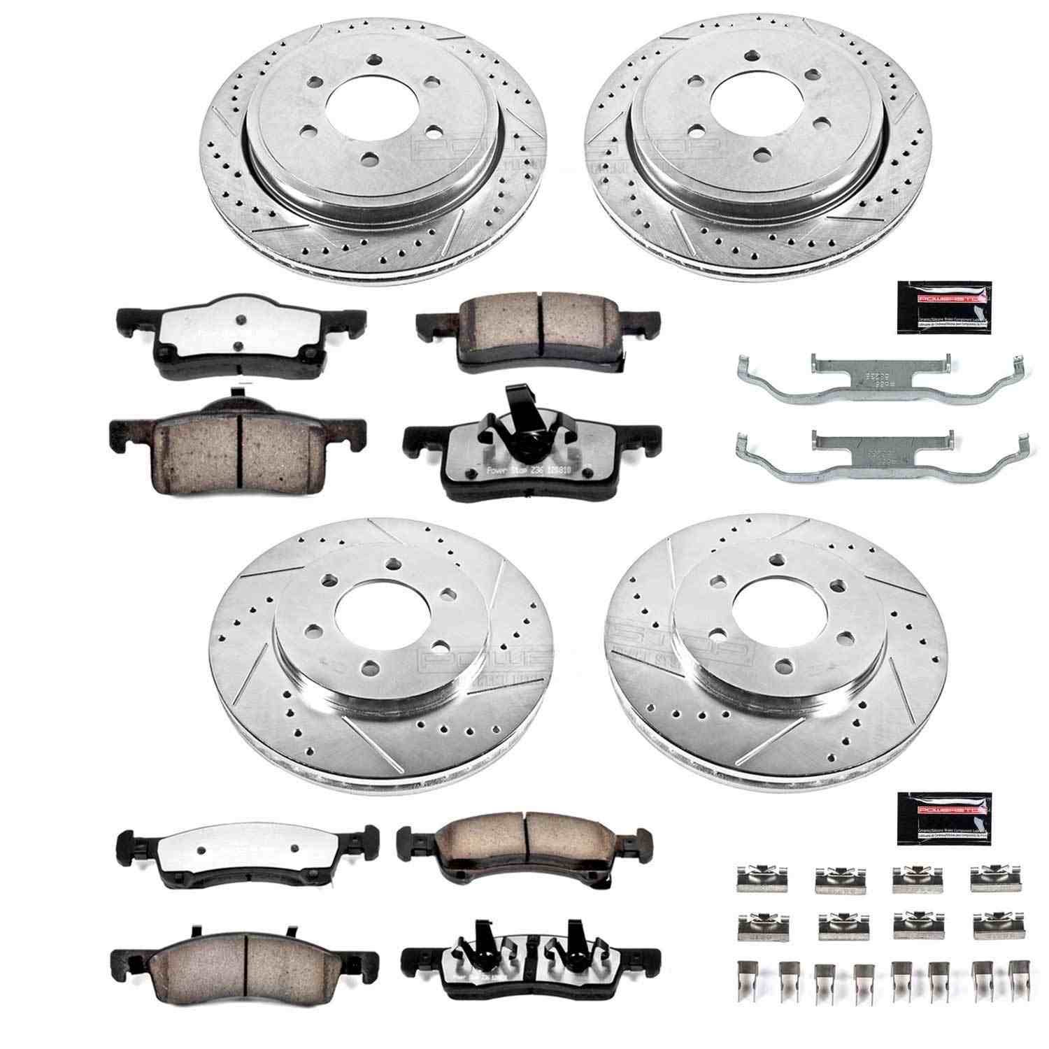 Power Stop 02-06 Ford Expedition Front & Rear Z36 Truck & Tow Brake Kit