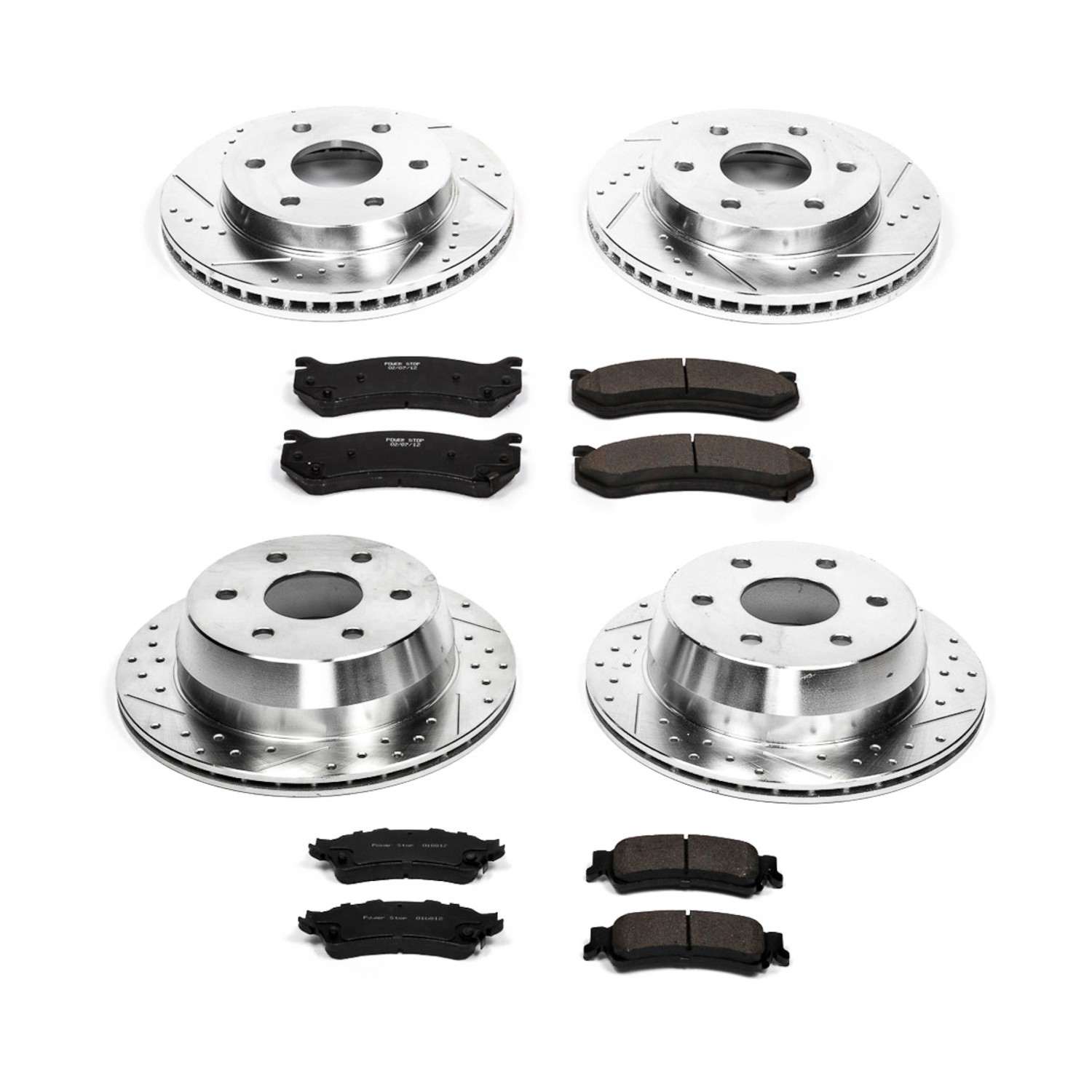 Power Stop 03-05 Chevrolet Astro Front & Rear Z23 Evolution Sport Brake Kit