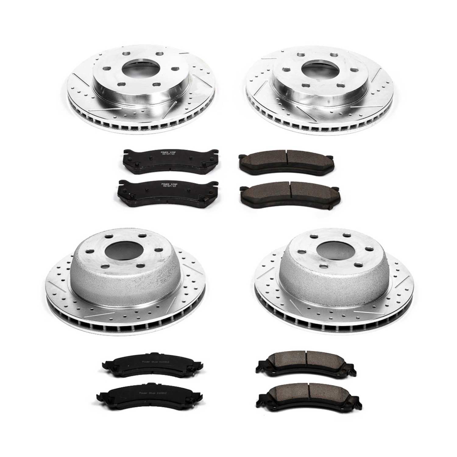 Power Stop 02-06 Cadillac Escalade Front & Rear Z23 Evolution Sport Brake Kit