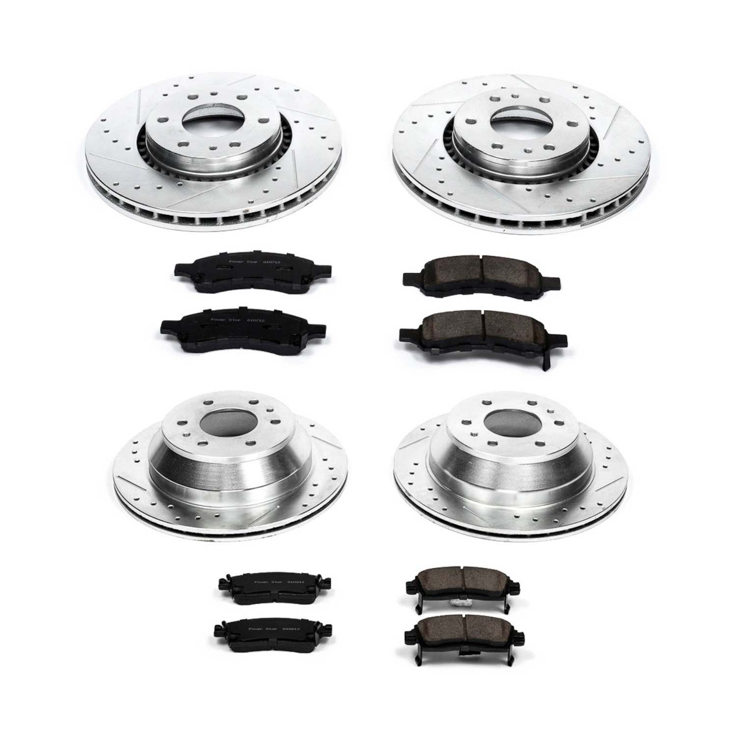Power Stop 06-07 Buick Rainier Front & Rear Z23 Evolution Sport Brake Kit