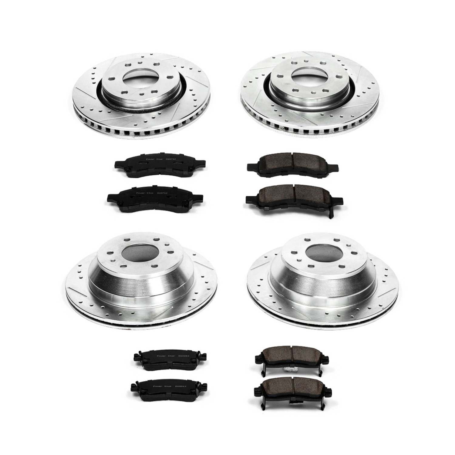 Power Stop 06-07 Buick Rainier Front & Rear Z23 Evolution Sport Brake Kit