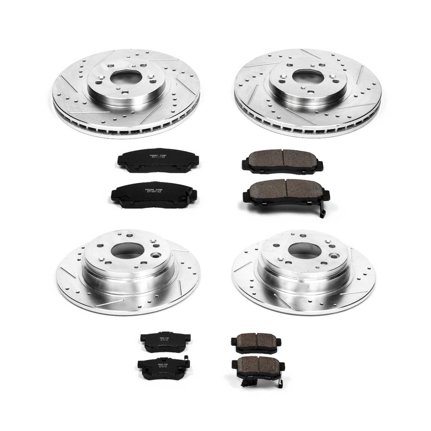 Power Stop 99-03 Acura TL Front & Rear Z23 Evolution Sport Brake Kit