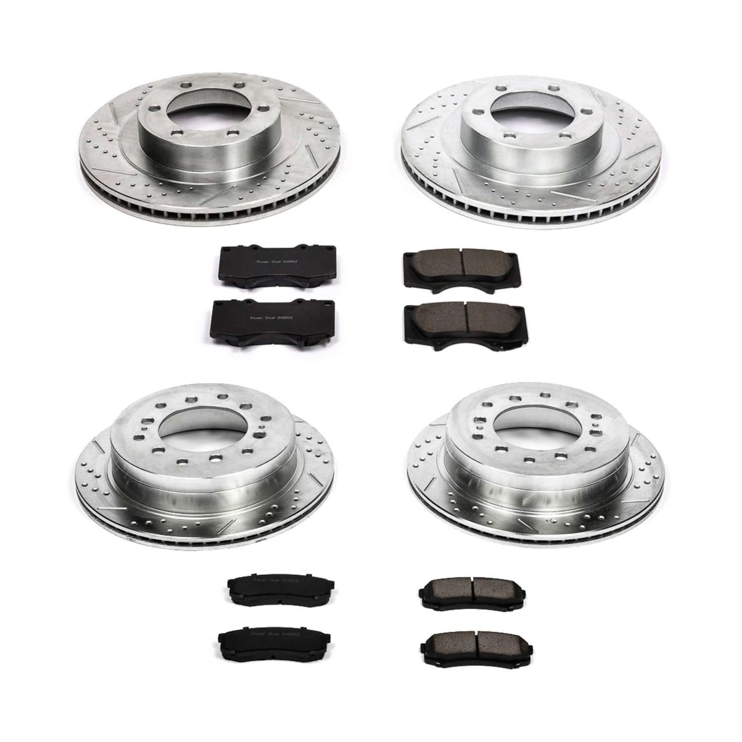 Power Stop 03-09 Lexus GX470 Front & Rear Z23 Evolution Sport Brake Kit