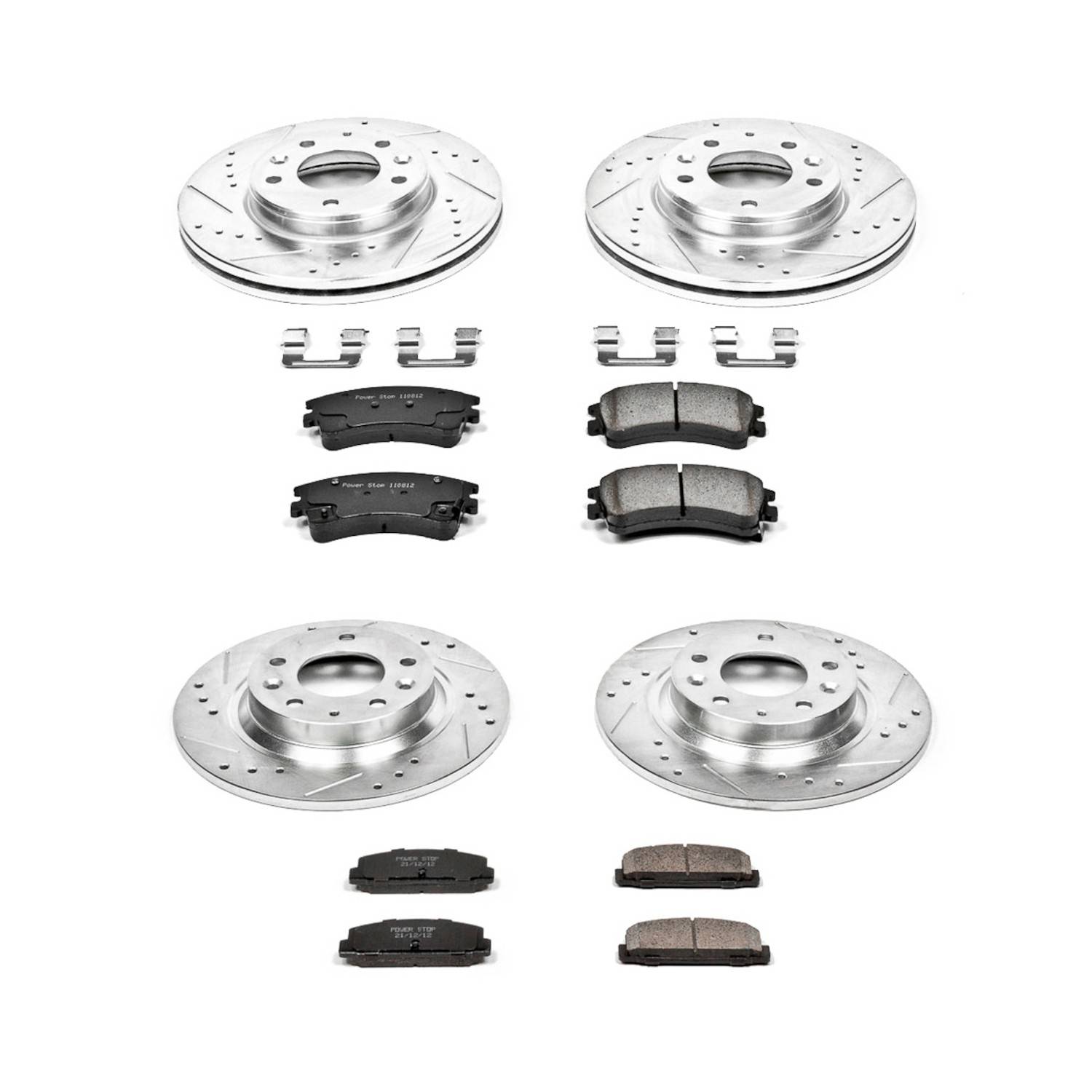 Power Stop 03-05 Mazda 6 Front & Rear Z23 Evolution Sport Brake Kit