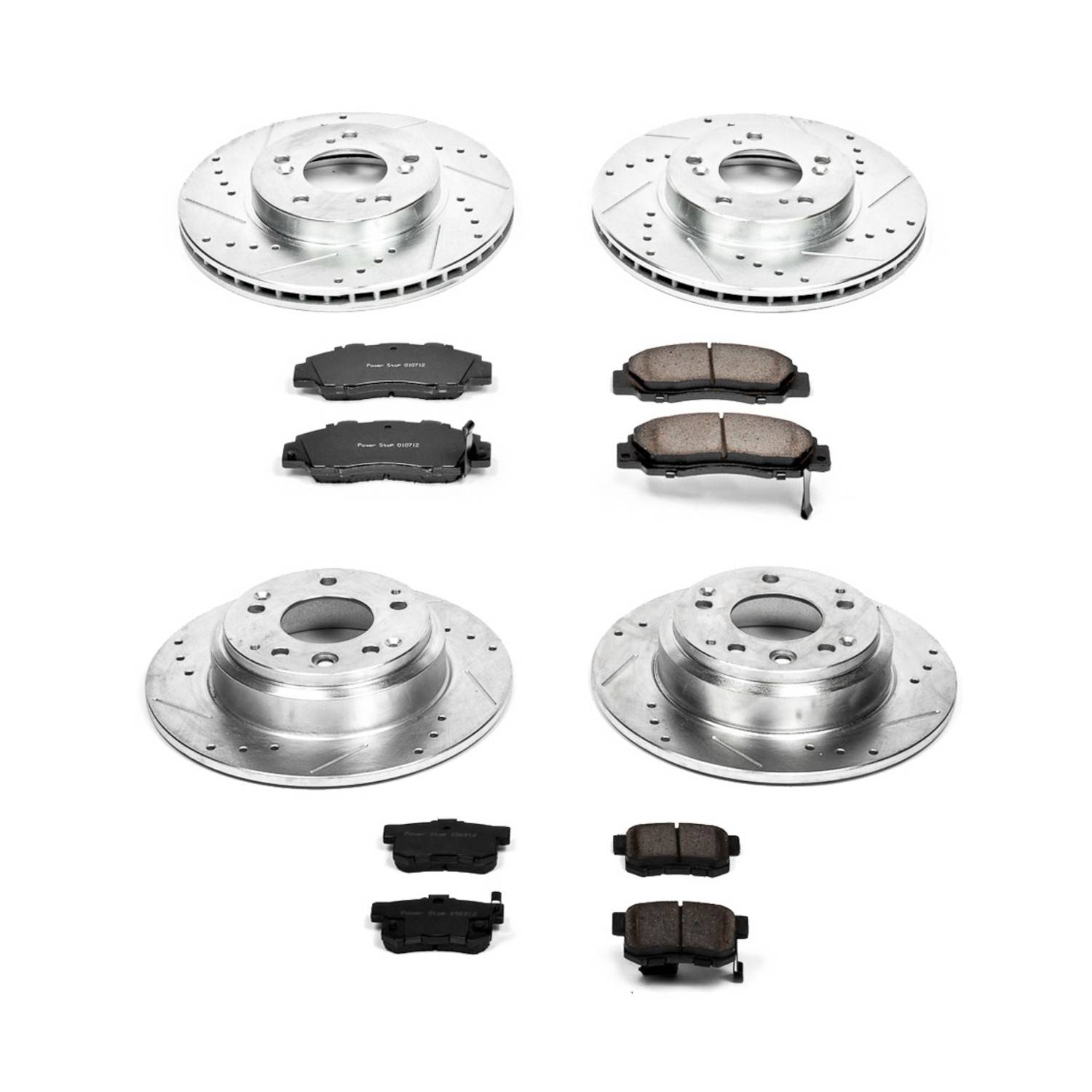 Power Stop 91-95 Acura Legend Front & Rear Z23 Evolution Sport Brake Kit