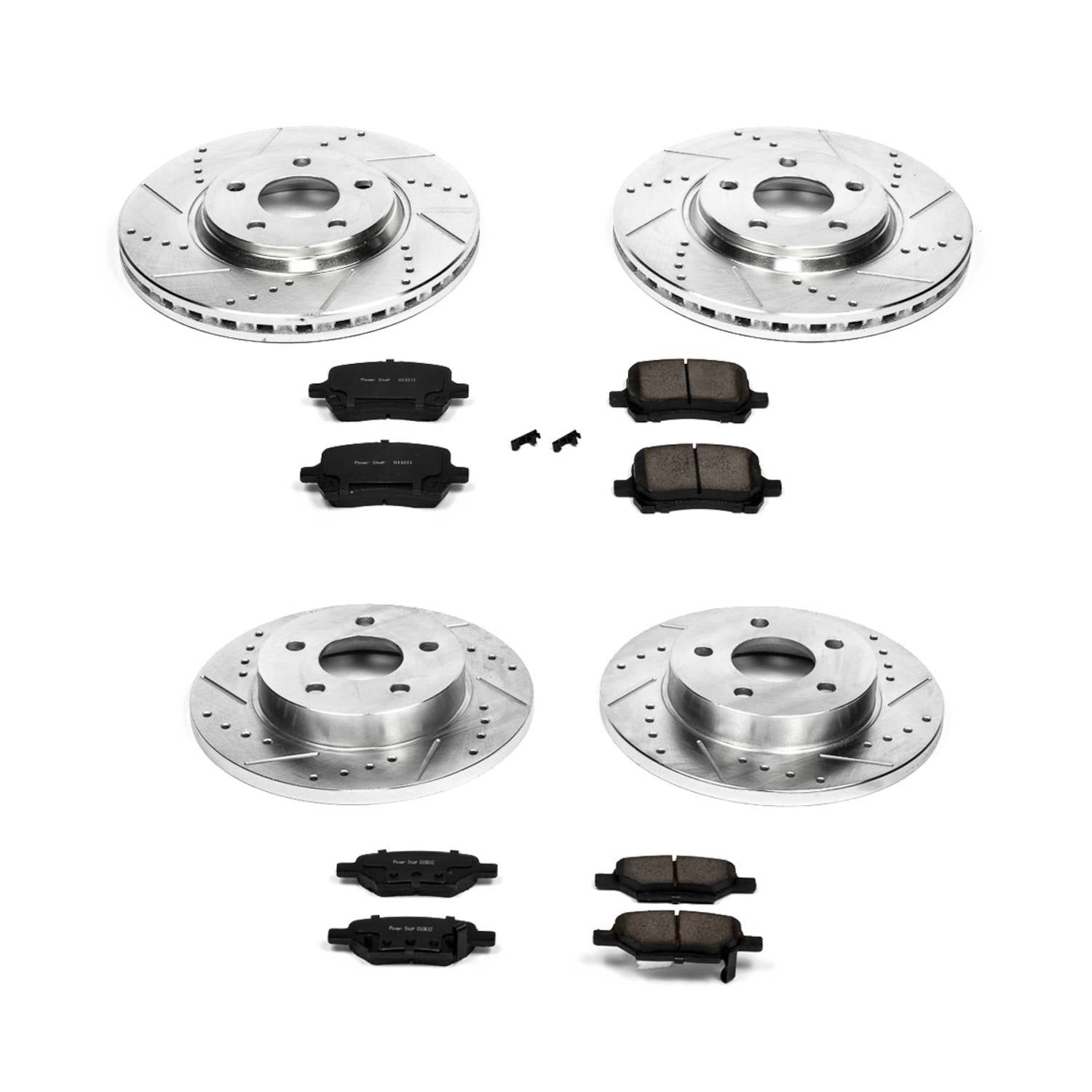 Power Stop 2007 Chevrolet Cobalt Front & Rear Z23 Evolution Sport Brake Kit