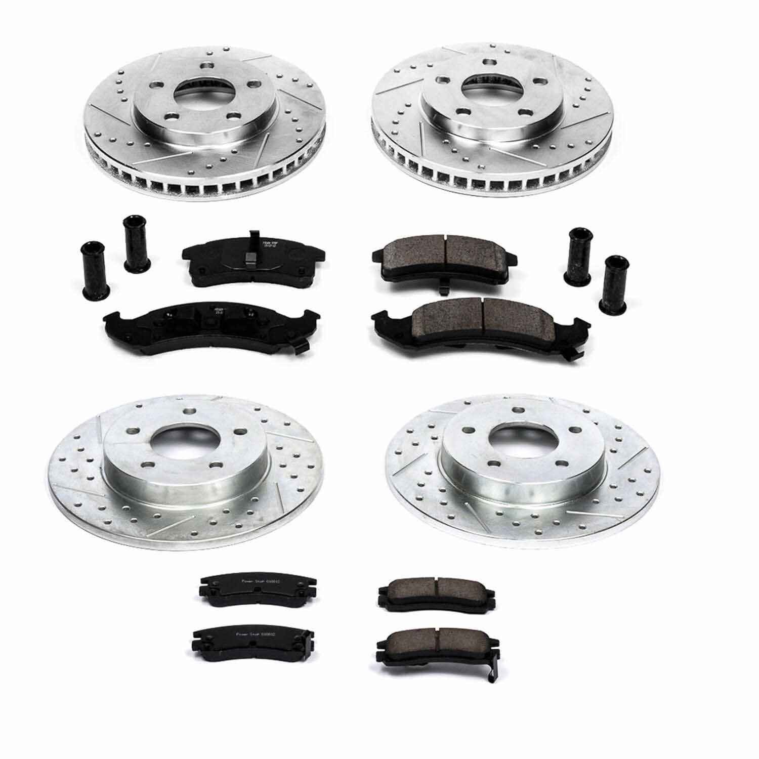 Power Stop 95-96 Buick Riviera Front & Rear Z23 Evolution Sport Brake Kit