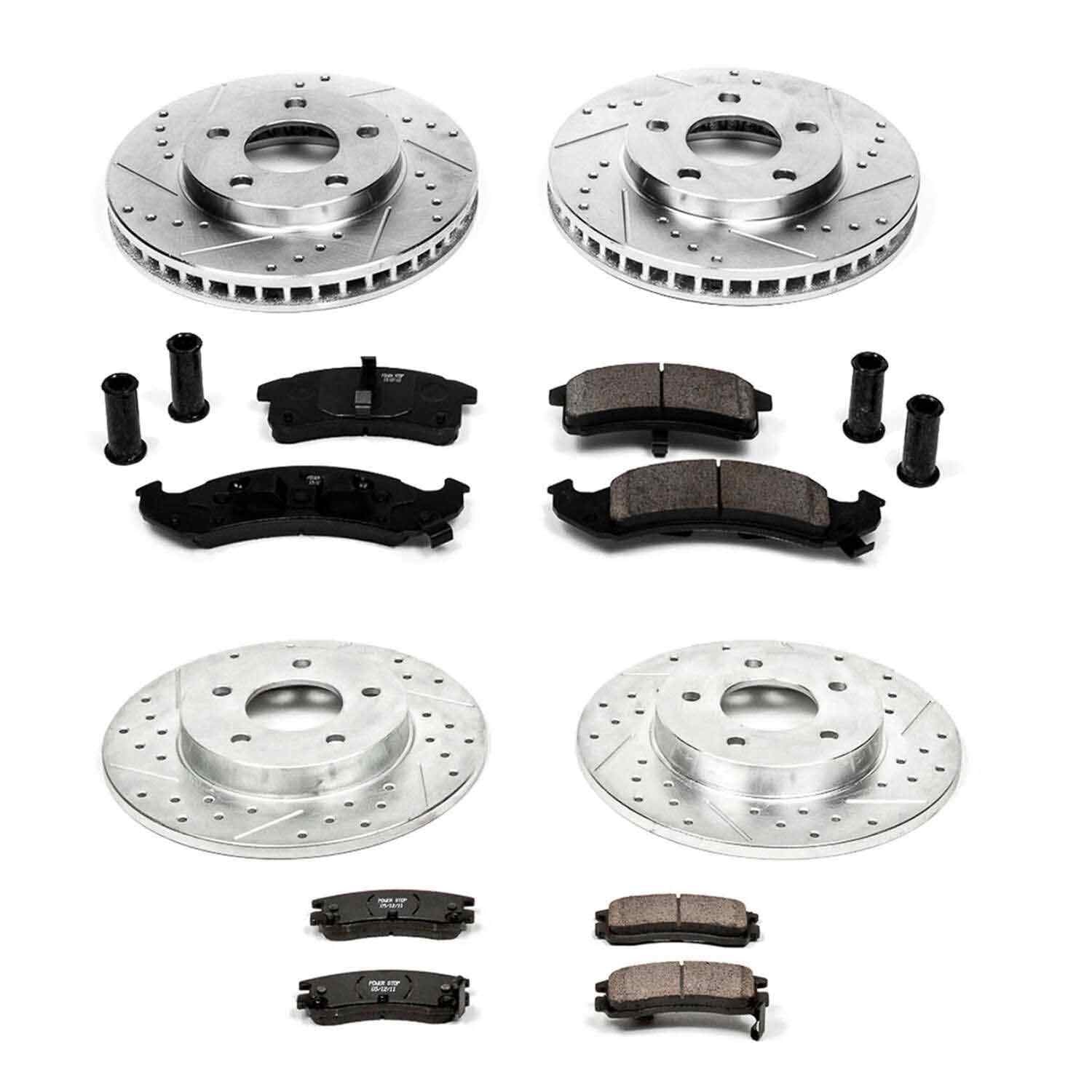 Power Stop 94-96 Cadillac DeVille Front & Rear Z23 Evolution Sport Brake Kit