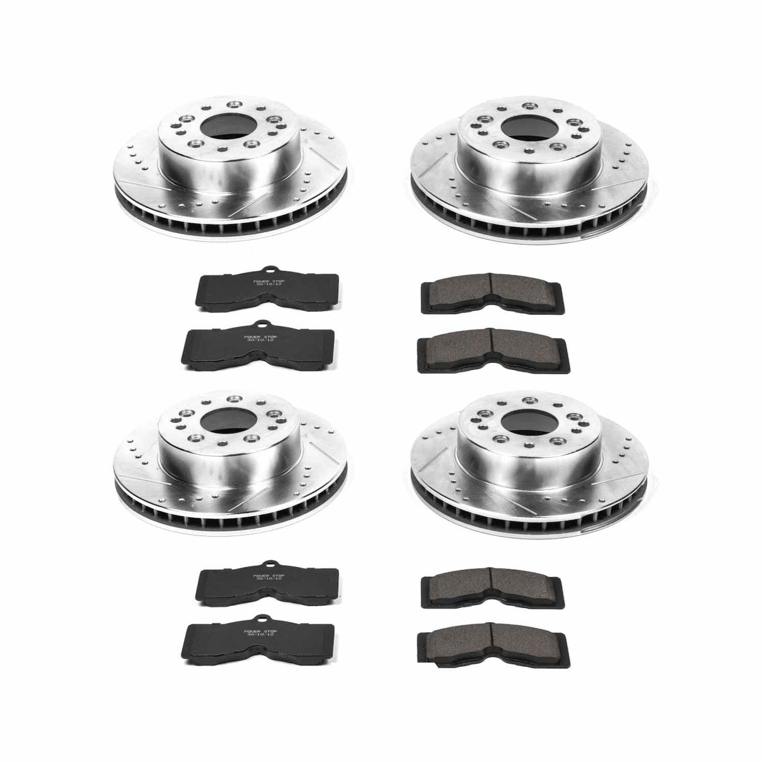Power Stop 1969 Chevrolet Camaro Front & Rear Z23 Evolution Sport Brake Kit