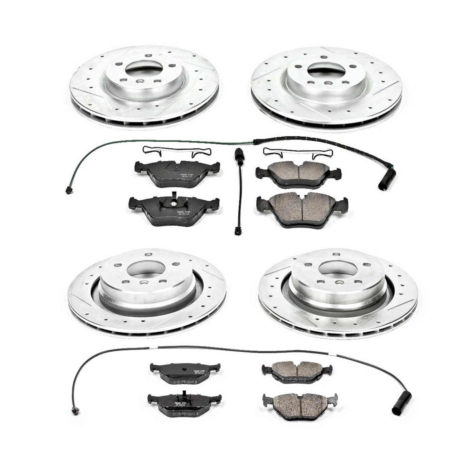 Power Stop 98-02 BMW Z3 Front & Rear Z23 Evolution Sport Brake Kit