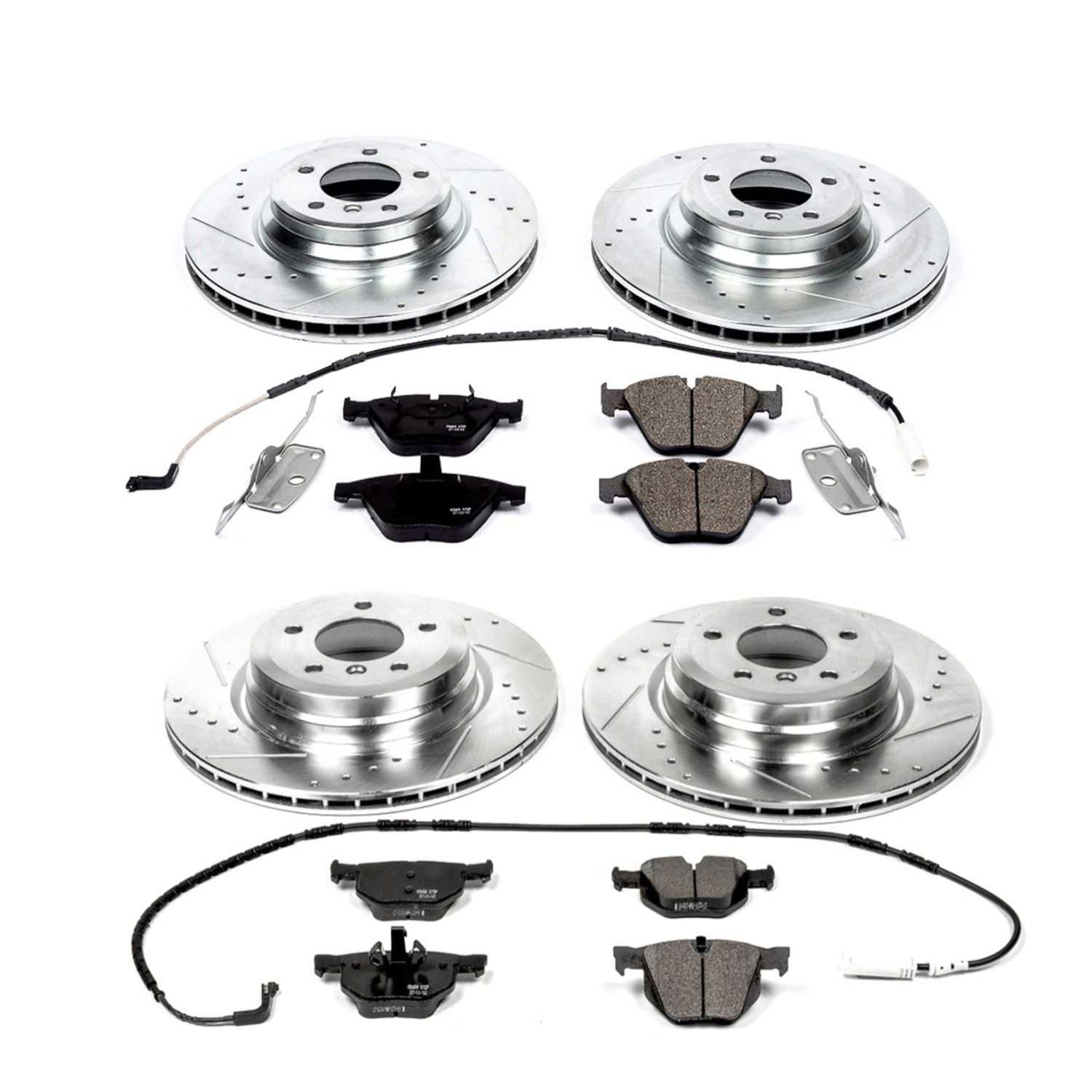 Power Stop 2009 BMW 335i xDrive Front & Rear Z23 Evolution Sport Brake Kit