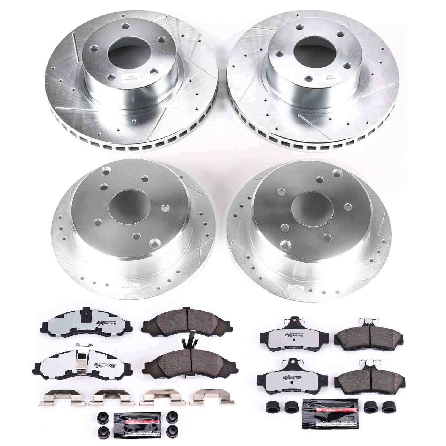 Power Stop 2004 Pontiac GTO Front & Rear Z26 Street Warrior Brake Kit