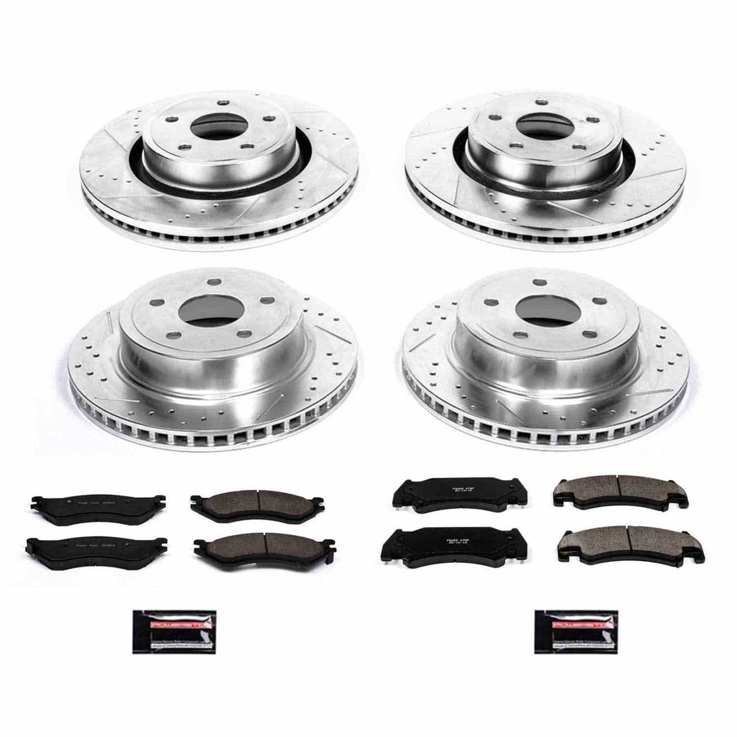 Power Stop 05-06 Dodge Ram 1500 Front & Rear Z23 Evolution Sport Brake Kit