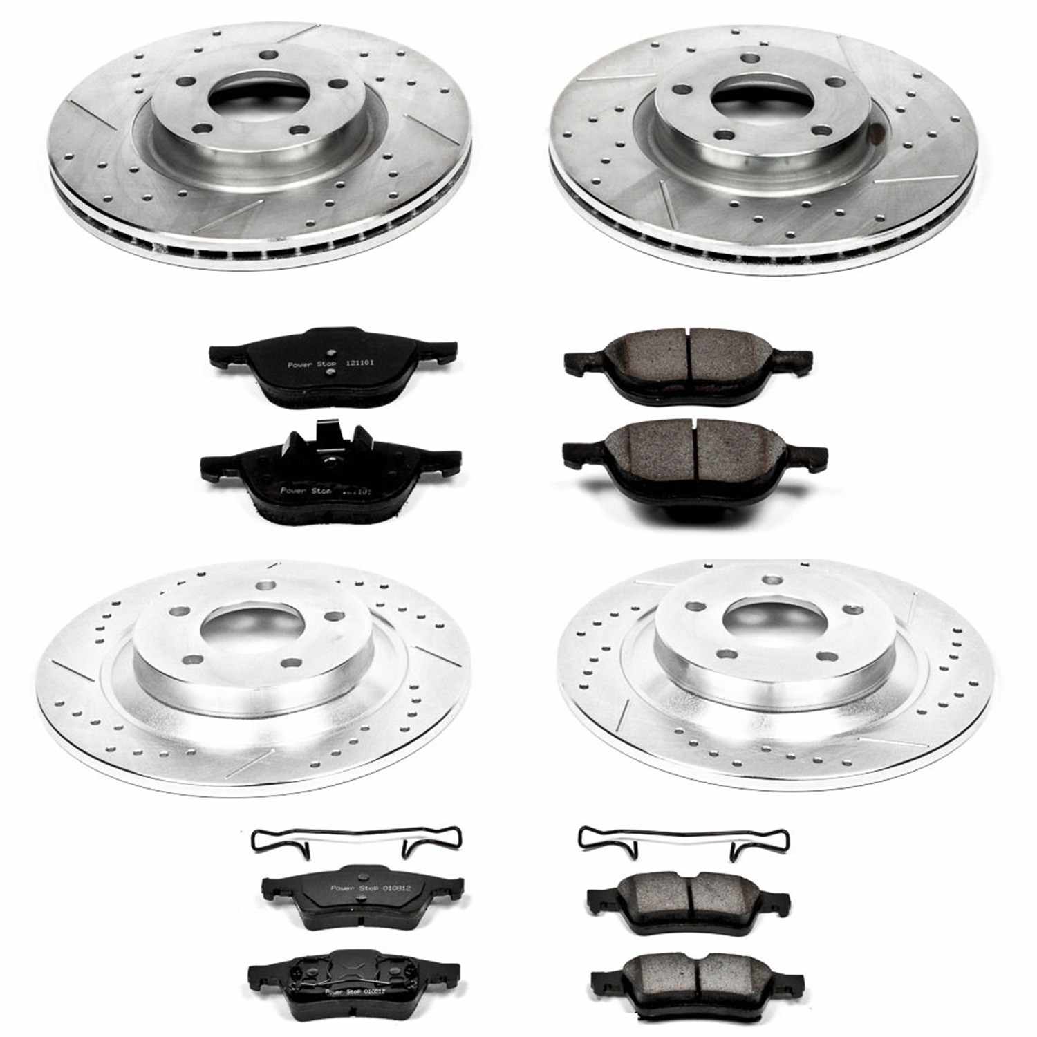 Power Stop 06-07 Mazda 5 Front & Rear Z23 Evolution Sport Brake Kit
