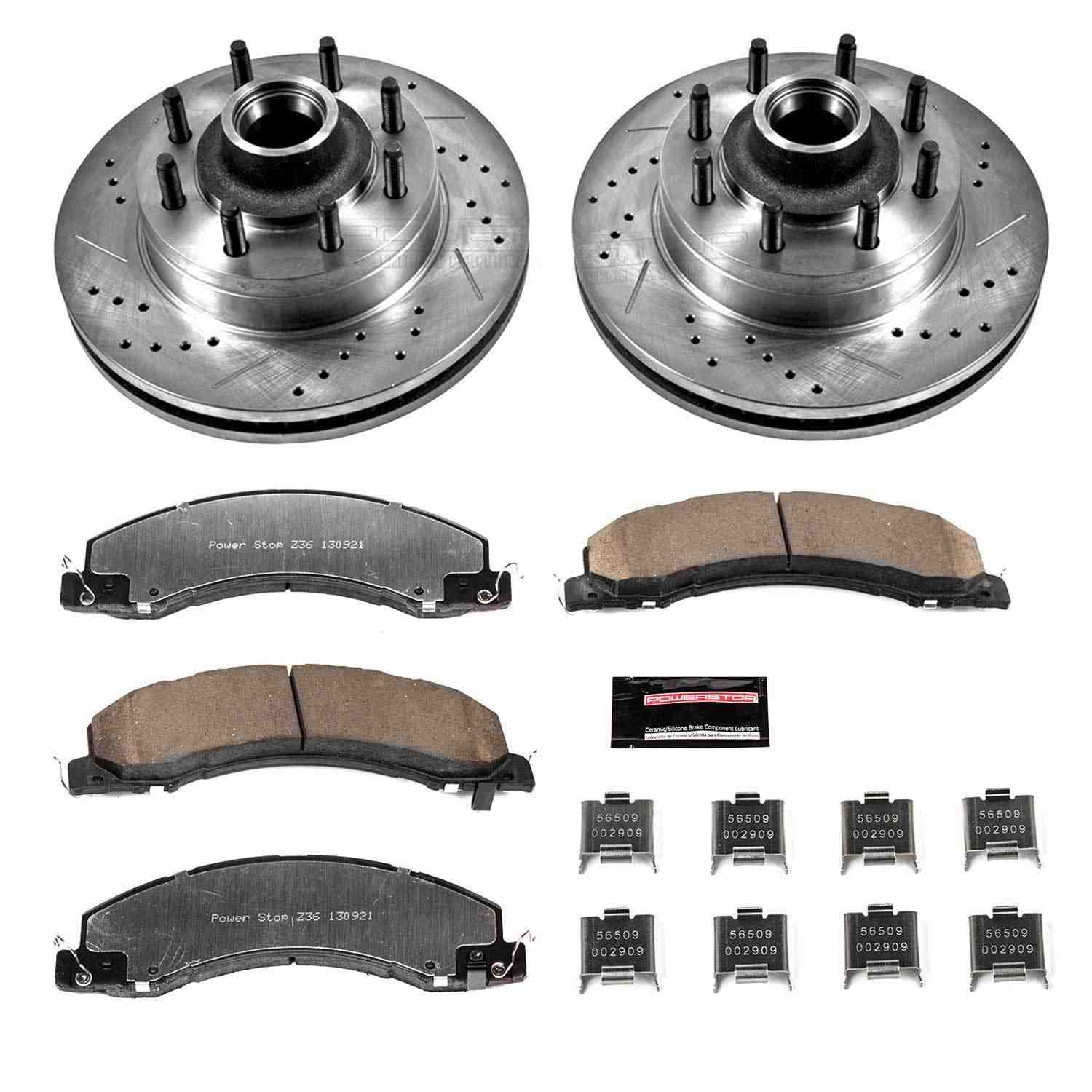 Power Stop 11-12 Ram 5500 Rear Z36 Truck & Tow Brake Kit