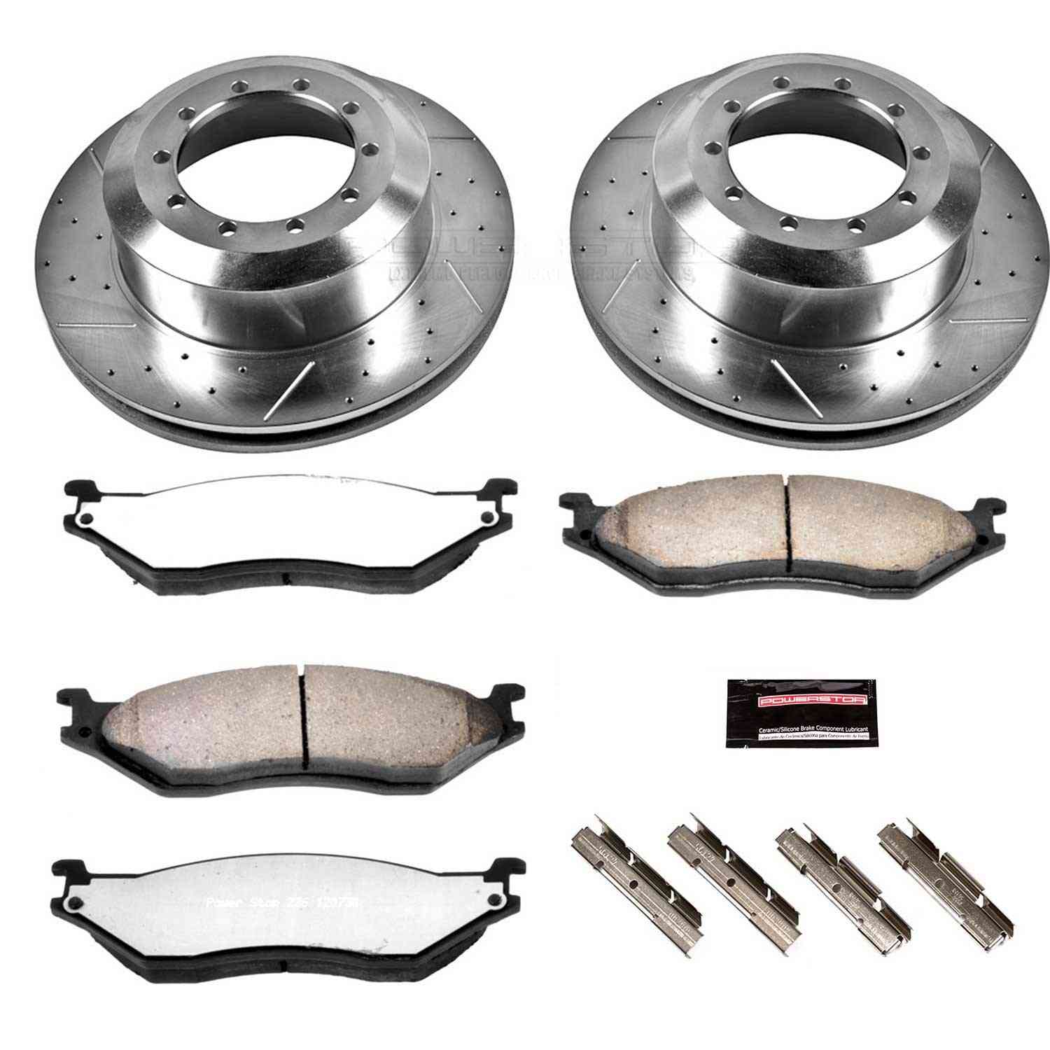 Power Stop 99-01 Ford F53 Front Z36 Truck & Tow Brake Kit
