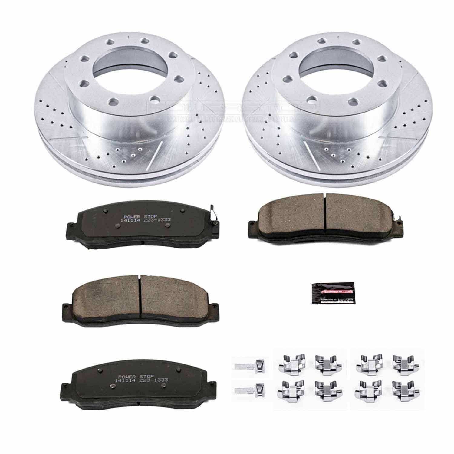 Power Stop 10-11 Ford F-350 Super Duty Front Z23 Evolution Brake Kit