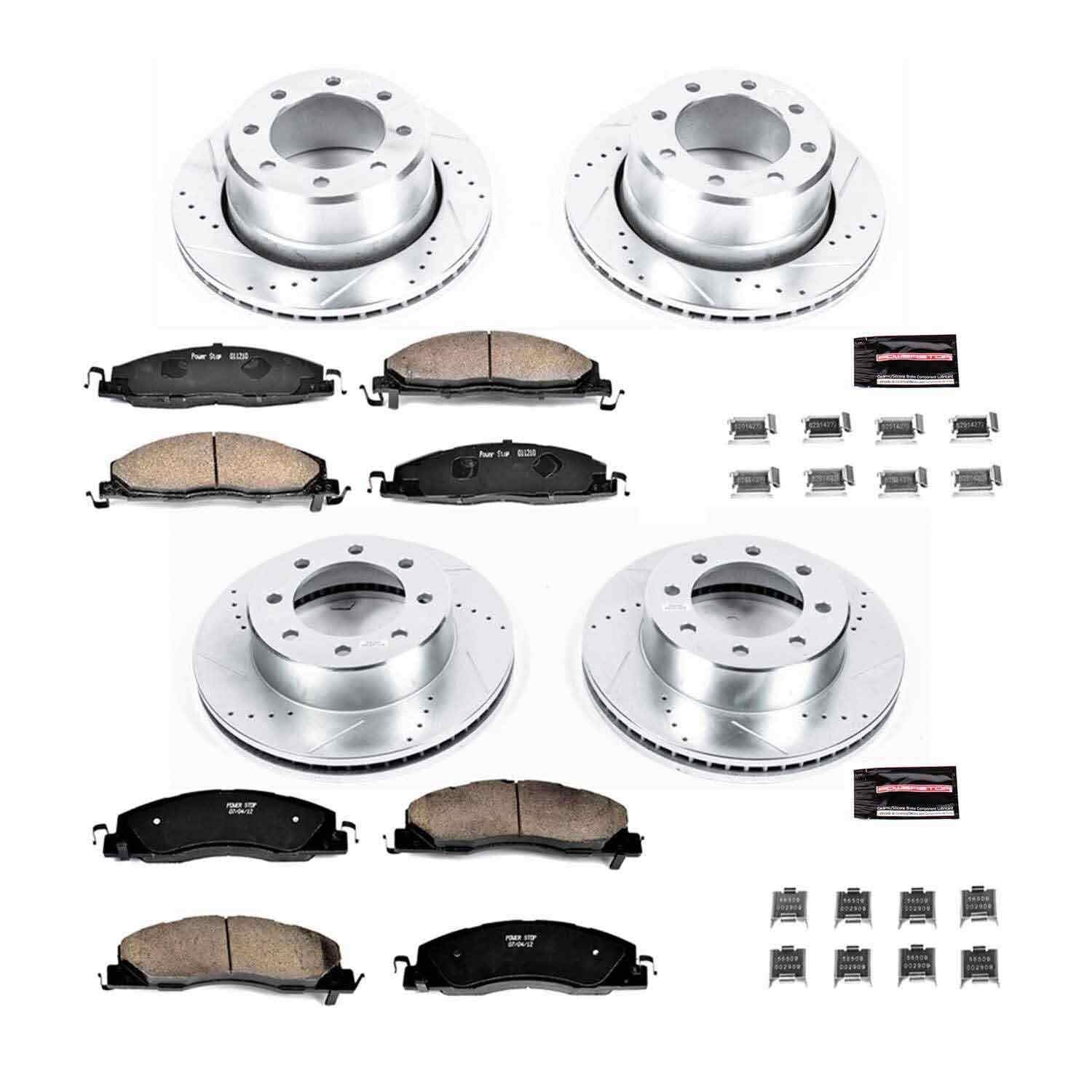 Power Stop 11-12 Ram 3500 Front & Rear Z23 Evolution Brake Kit
