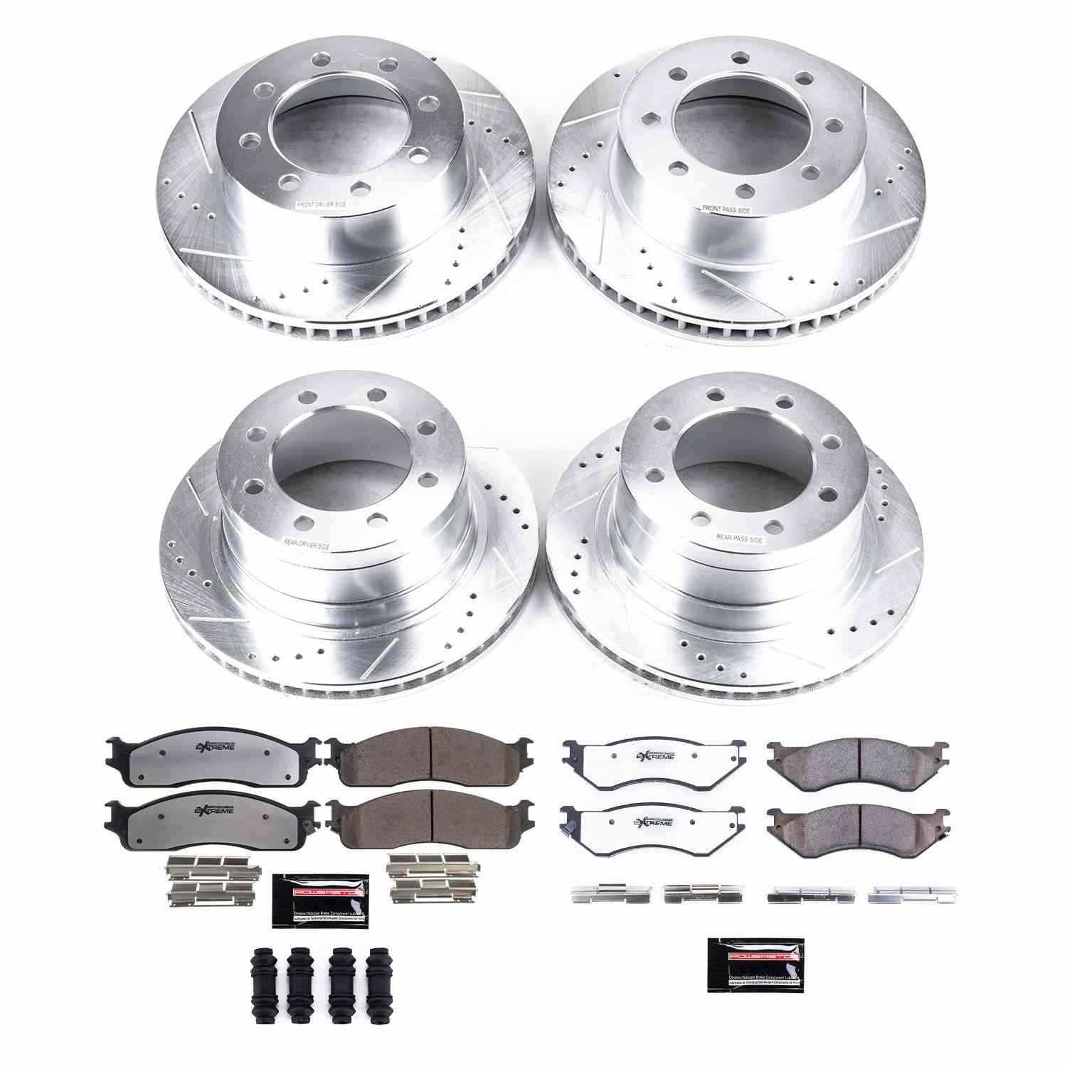 Power Stop 03-08 Dodge Ram 3500 Front and Rear Z36 Truck & Tow Brake Kit