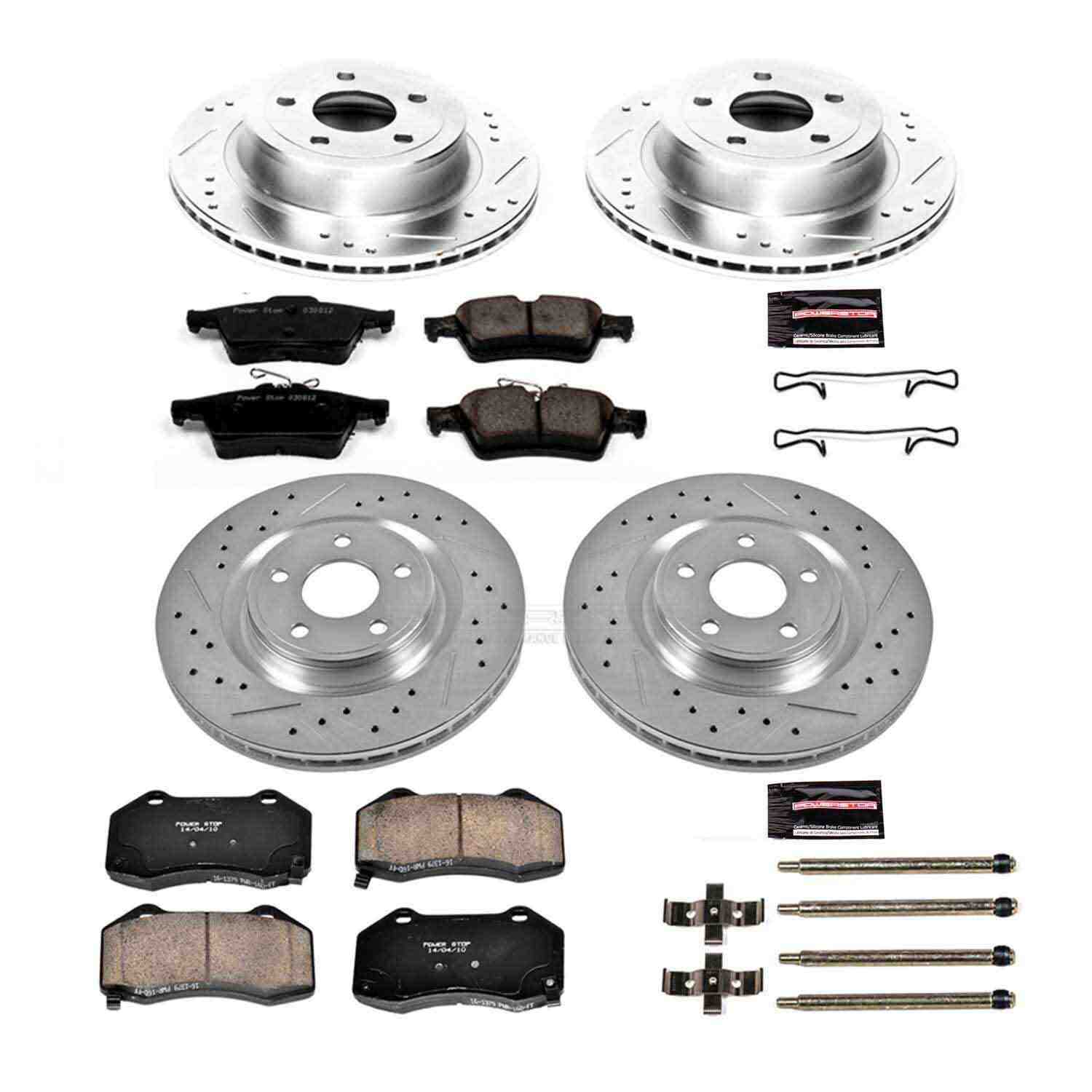 Power Stop 08-10 Chevrolet Cobalt Front & Rear Z23 Evolution Sport Brake Kit