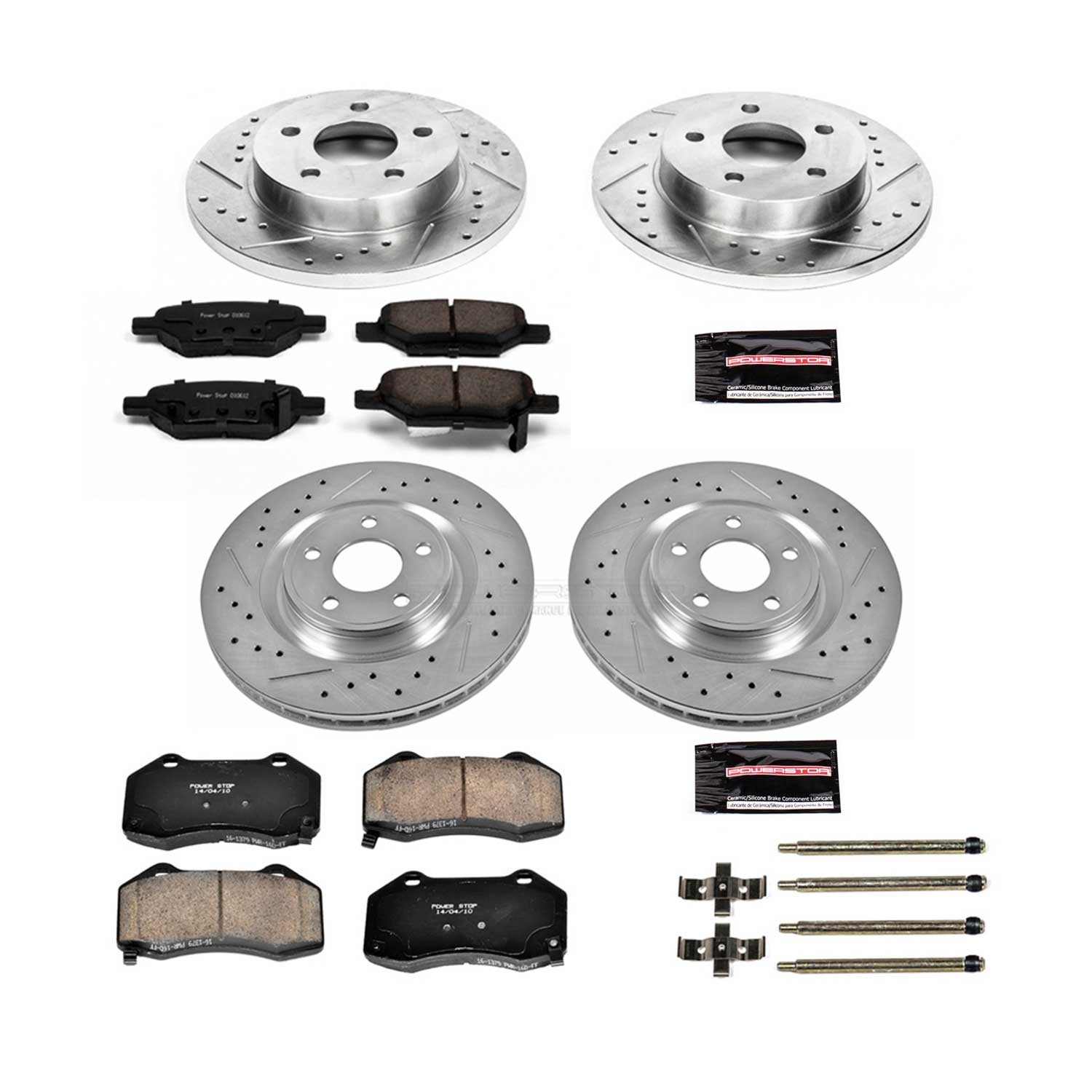 Power Stop 09-10 Chevrolet HHR Front & Rear Z23 Evolution Sport Brake Kit
