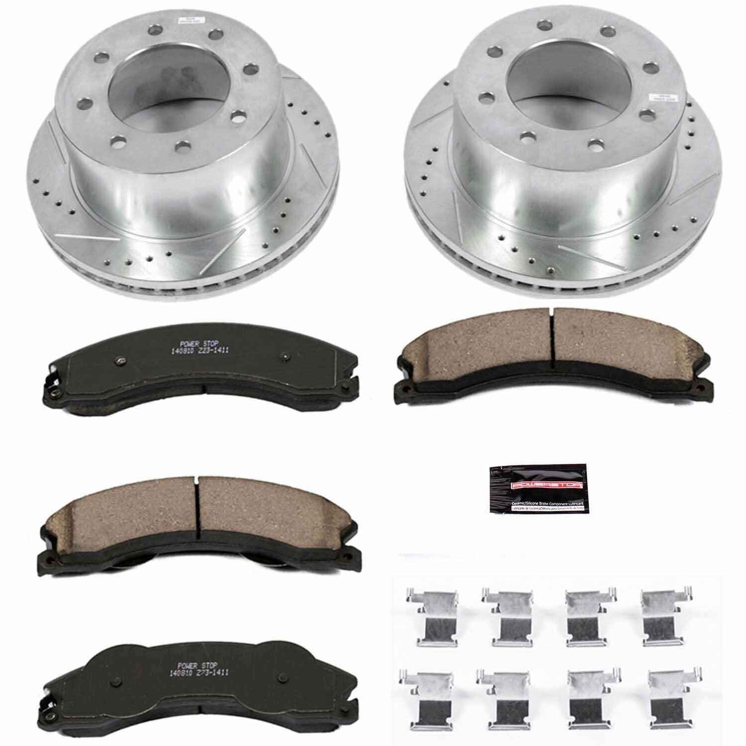 Power Stop 11-20 GMC Sierra 3500 HD Rear Z23 Evolution Brake Kit
