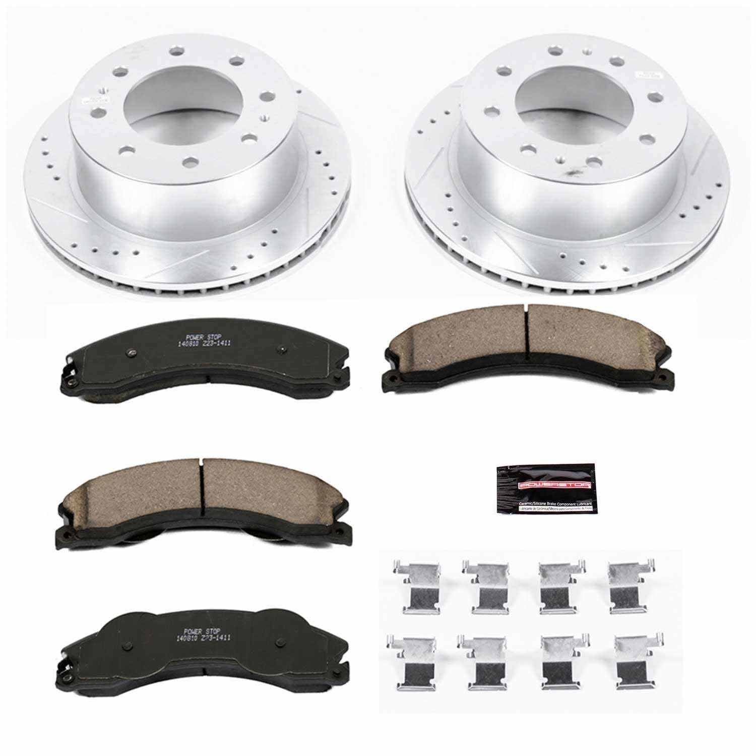 Power Stop 11-20 GMC Sierra 3500 HD Rear Z23 Evolution Brake Kit