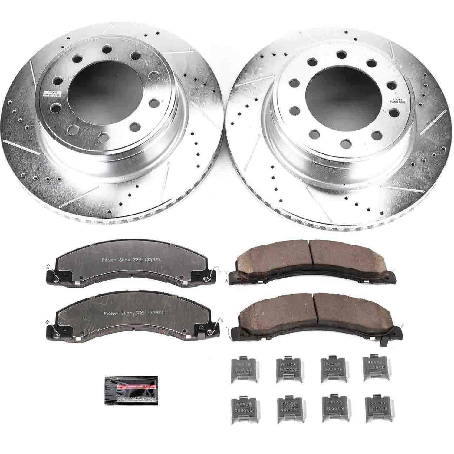 Power Stop 11-18 Ram 5500 Front Z36 Truck & Tow Brake Kit