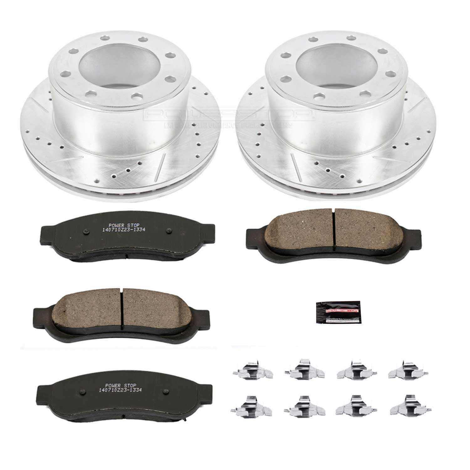 Power Stop 10-2012 Ford F-350 Super Duty Rear Z23 Evolution Brake Kit
