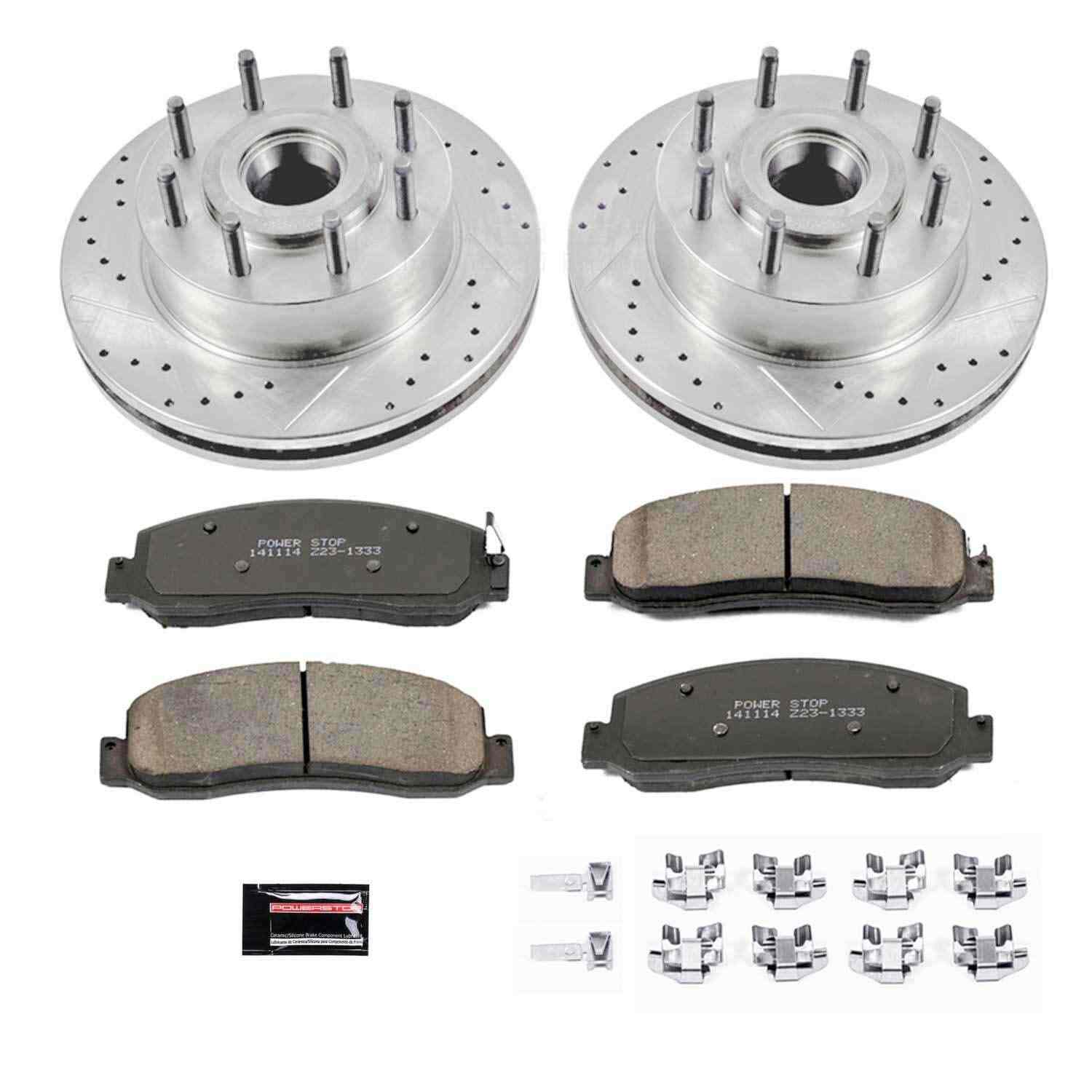 Power Stop 10-11 Ford F-350 Super Duty Front Z23 Evolution Brake Kit