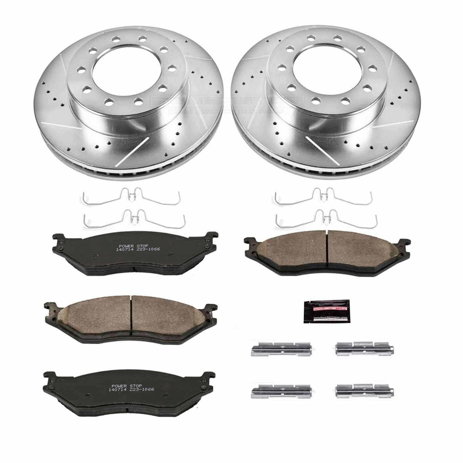 Power Stop 05-16 Ford F-550 Super Duty Front Z23 Evolution Brake Kit