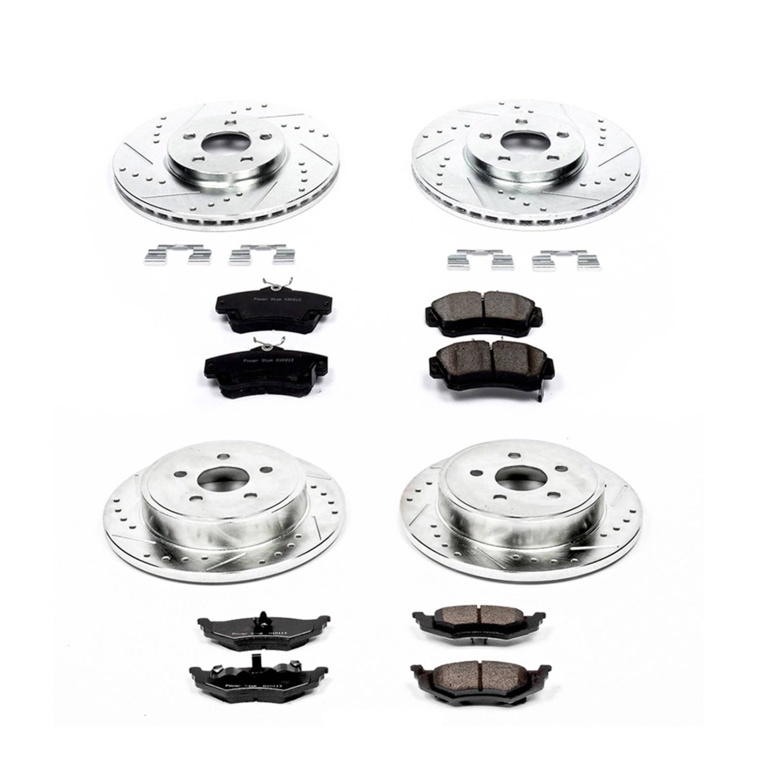 Power Stop 2010 Chrysler PT Cruiser Front & Rear Z23 Evolution Sport Brake Kit