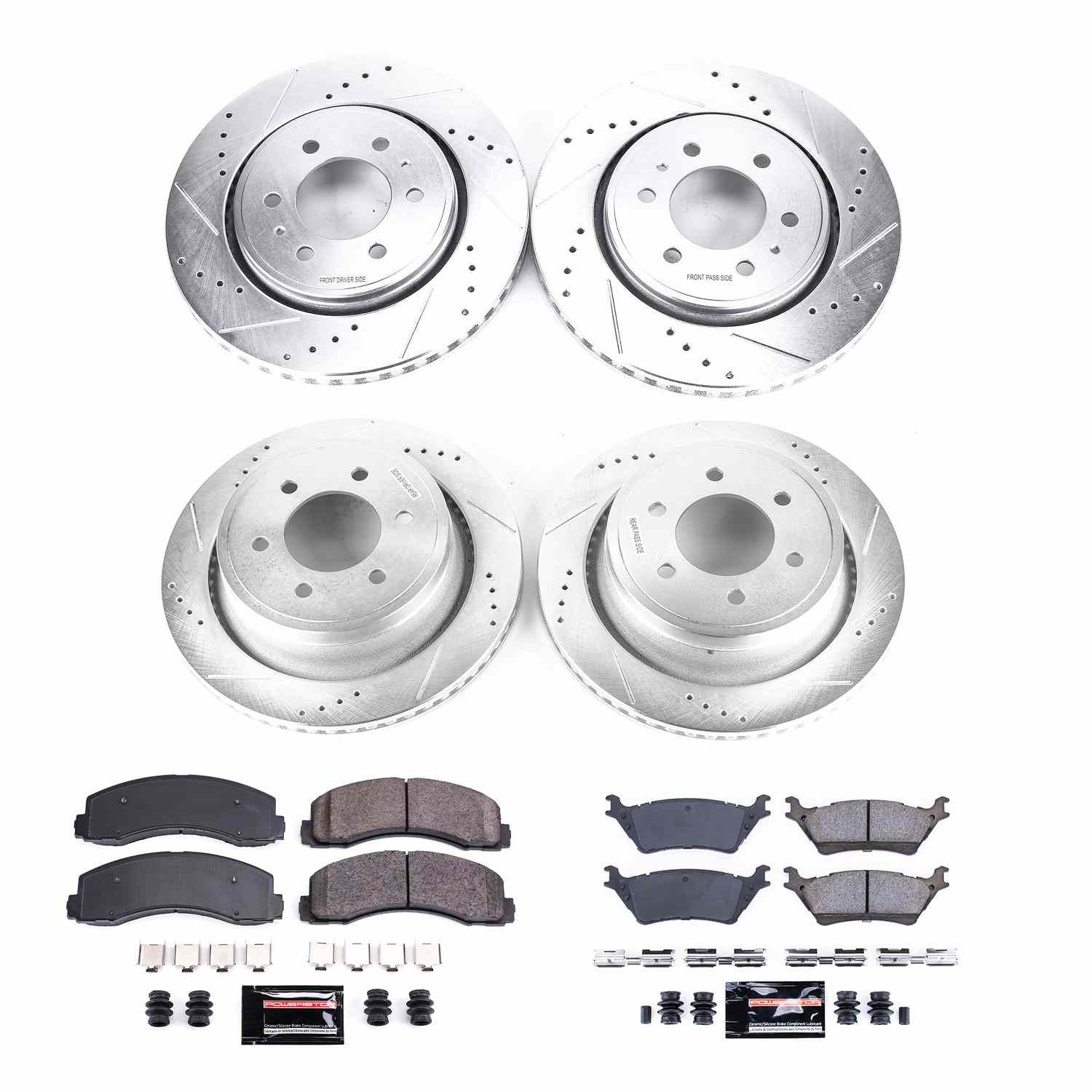 Power Stop 12-18 Ford F-150 Front & Rear Z23 Evolution Sport Brake Kit