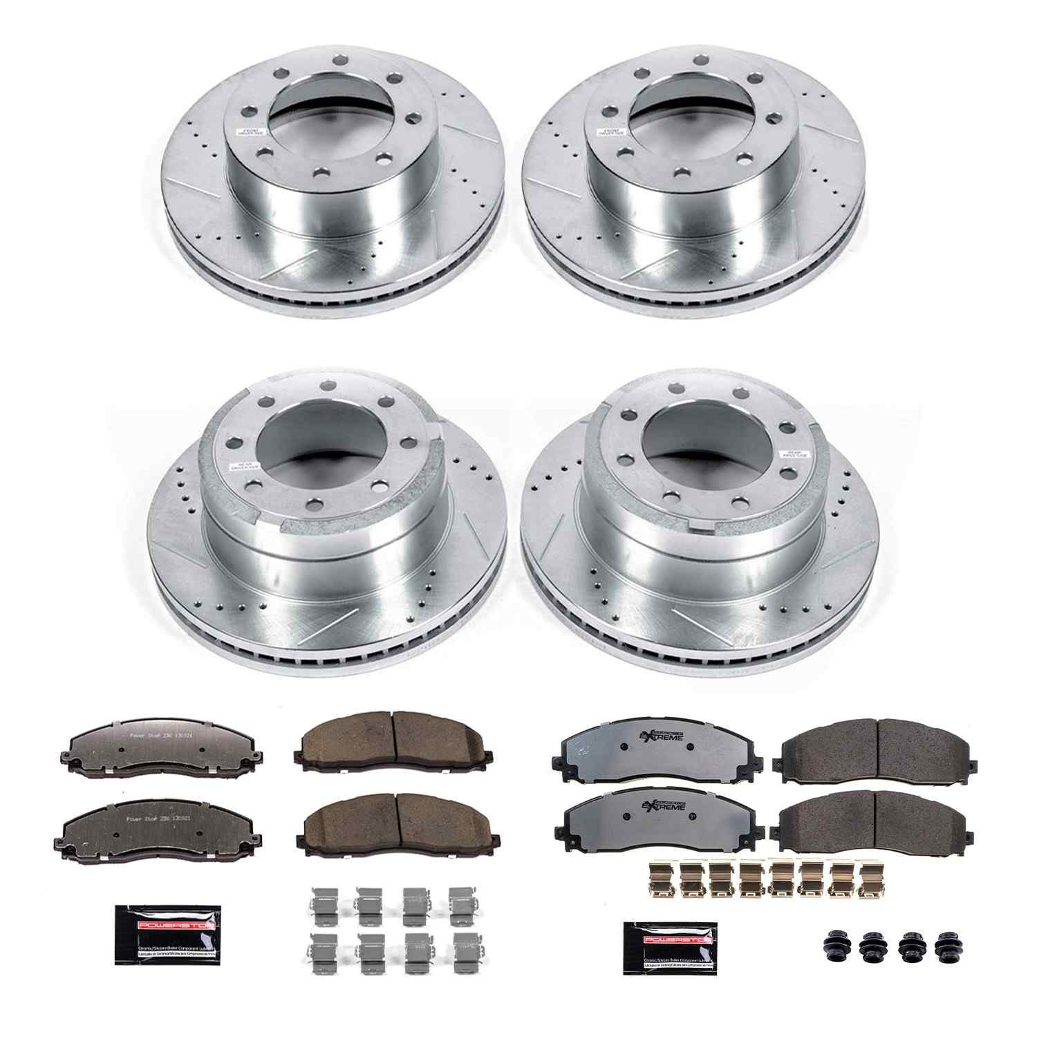 Power Stop 13-22 Ford F-350 Super Duty Front & Rear Z36 Truck & Tow Brake Kit