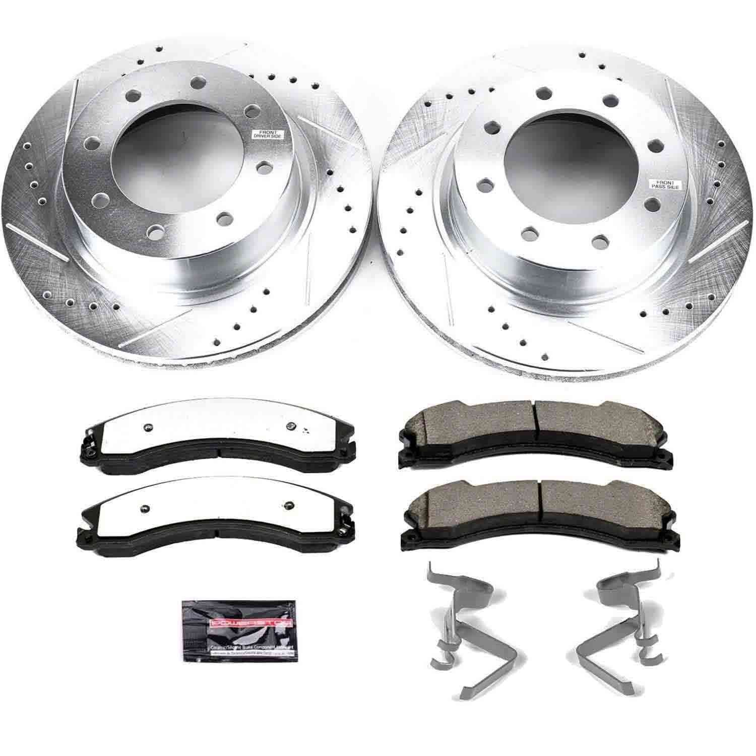 Power Stop 12-21 Nissan NV3500 Front Z36 Truck & Tow Brake Kit