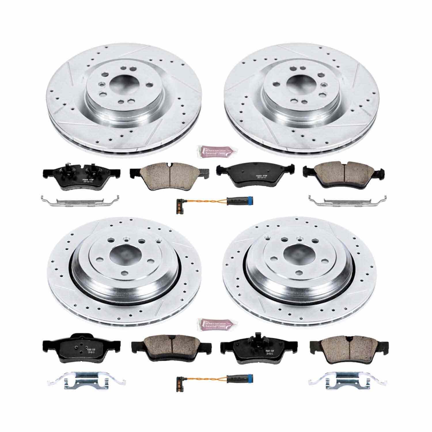 Power Stop 05-06 Mercedes-Benz G55 AMG Front & Rear Z23 Evolution Sport Brake Kit