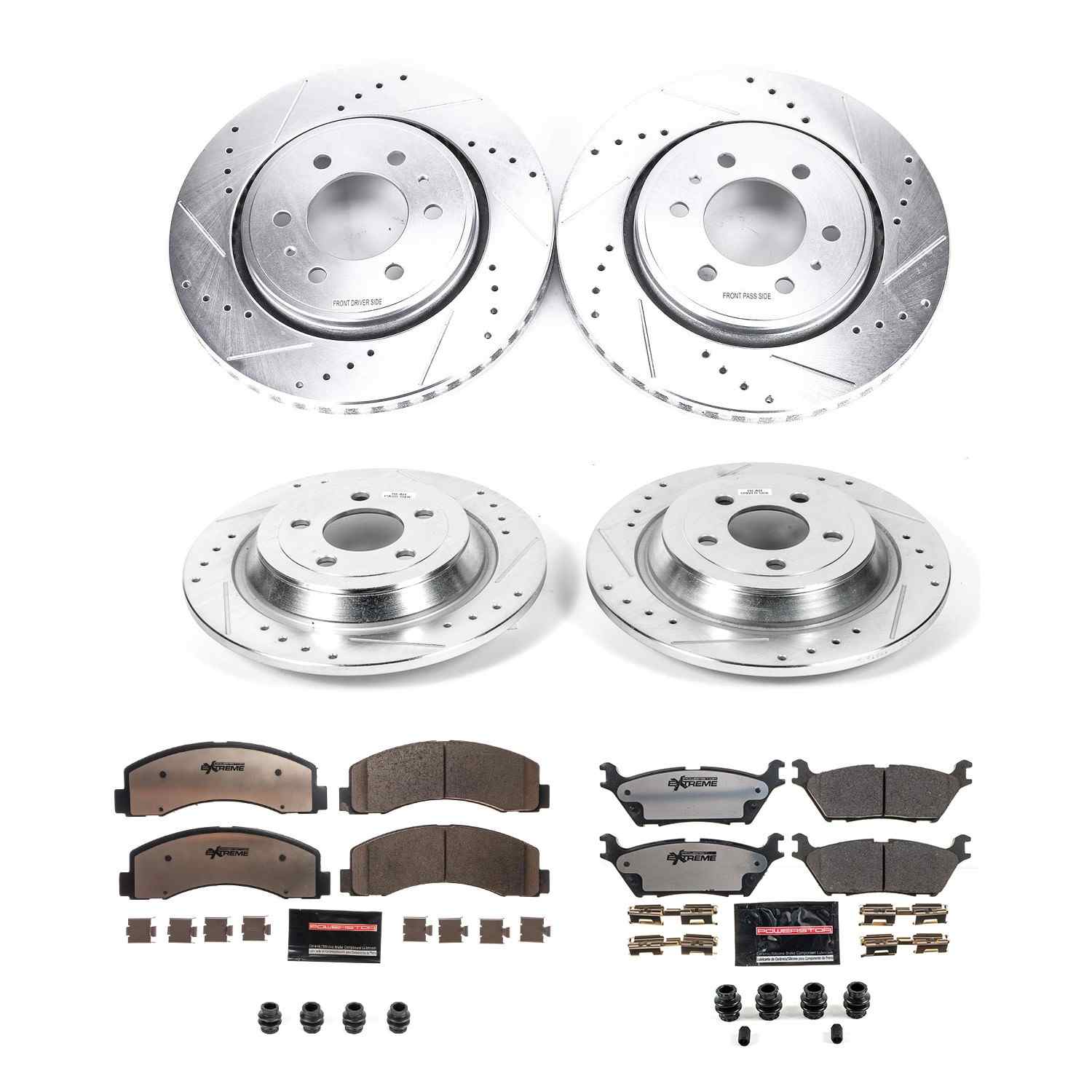 Power Stop 15-17 Ford F-150 Front & Rear Z36 Truck & Tow Brake Kit