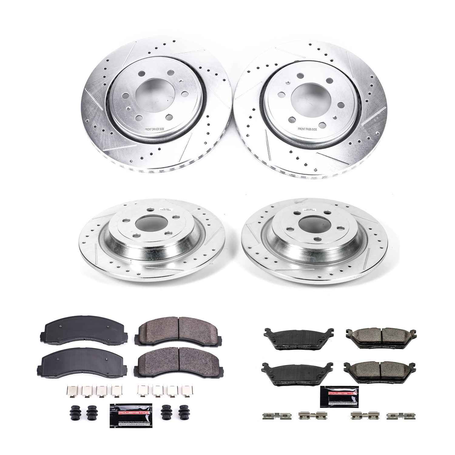 Power Stop 15-17 Ford F-150 Front & Rear Z23 Evolution Sport Brake Kit