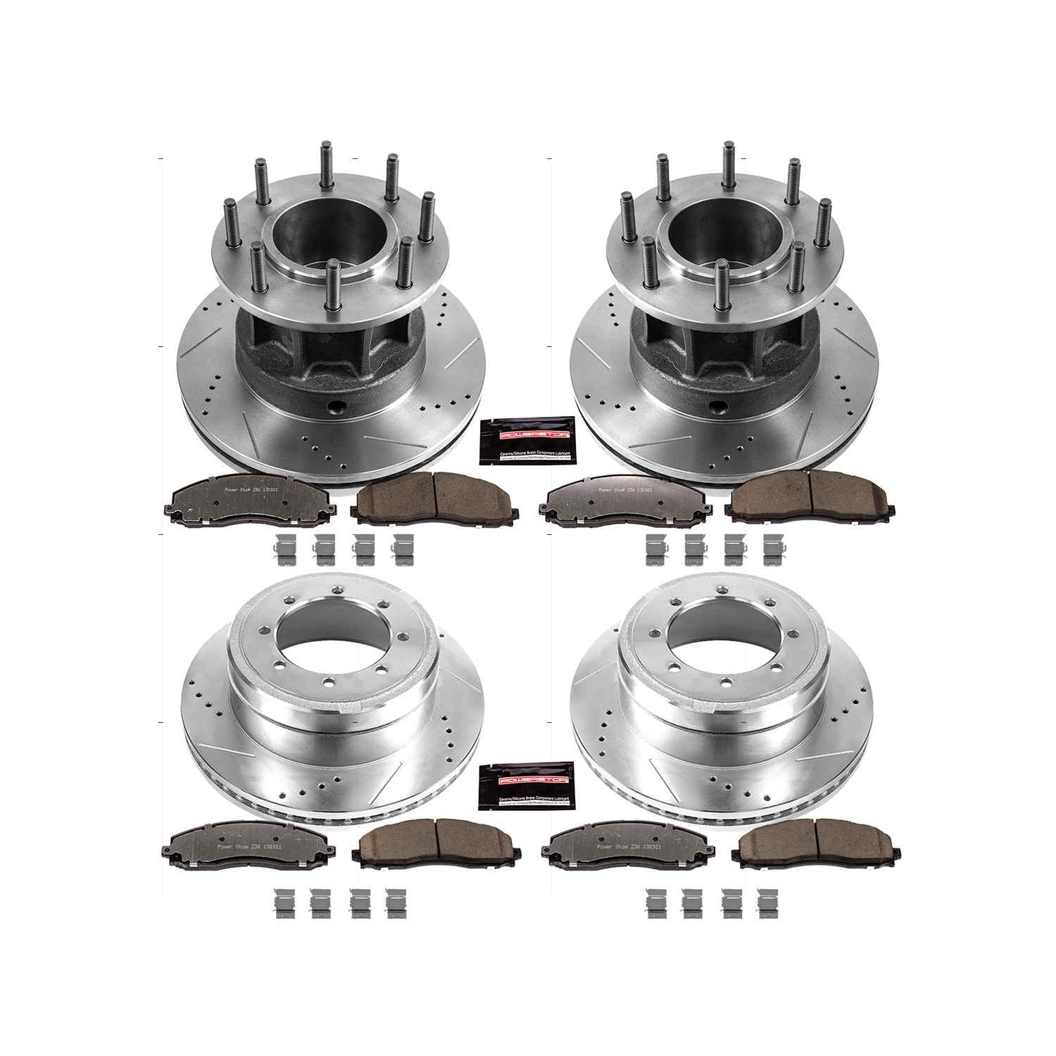 Power Stop 13-16 Ford F-350 Super Duty Front & Rear Z36 Truck & Tow Brake Kit