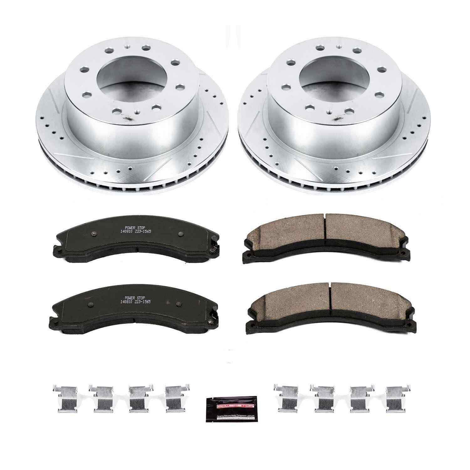 Power Stop 15-20 GMC Sierra 2500 HD Rear Z23 Evolution Brake Kit