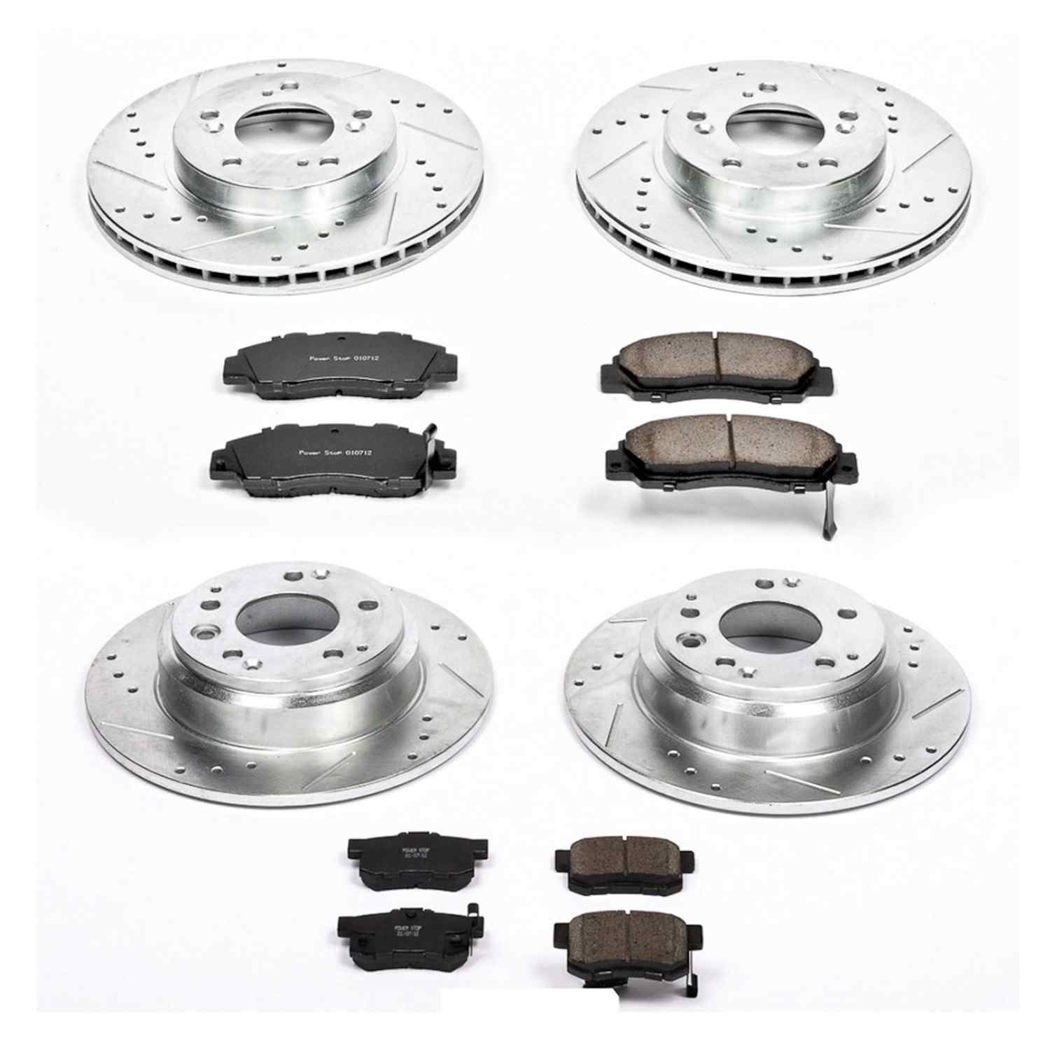 Power Stop 96-98 Acura RL Front & Rear Z23 Evolution Sport Brake Kit