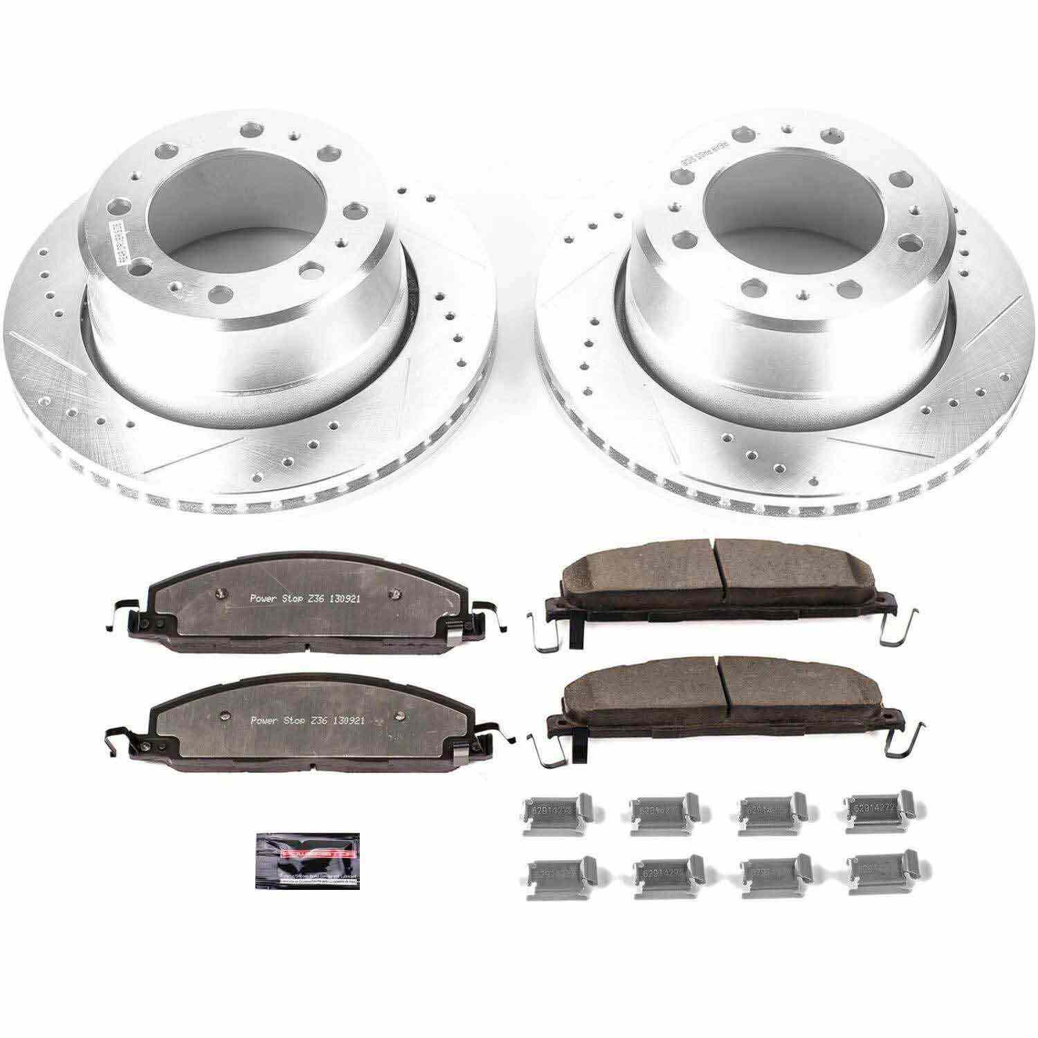 Power Stop 13-18 Ram 3500 Rear Z36 Truck & Tow Brake Kit