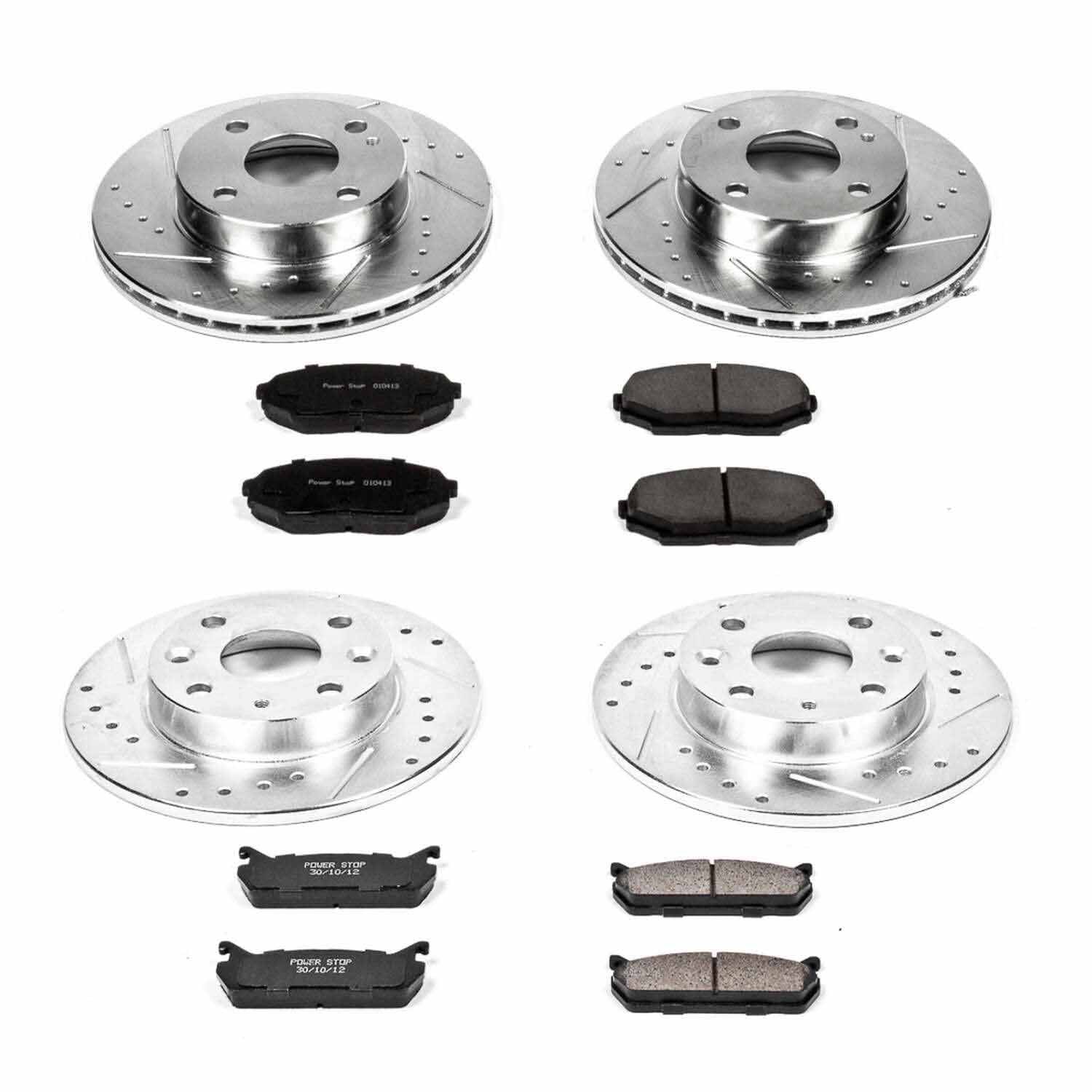 Power Stop 90-93 Mazda Miata Front & Rear Z23 Evolution Sport Brake Kit
