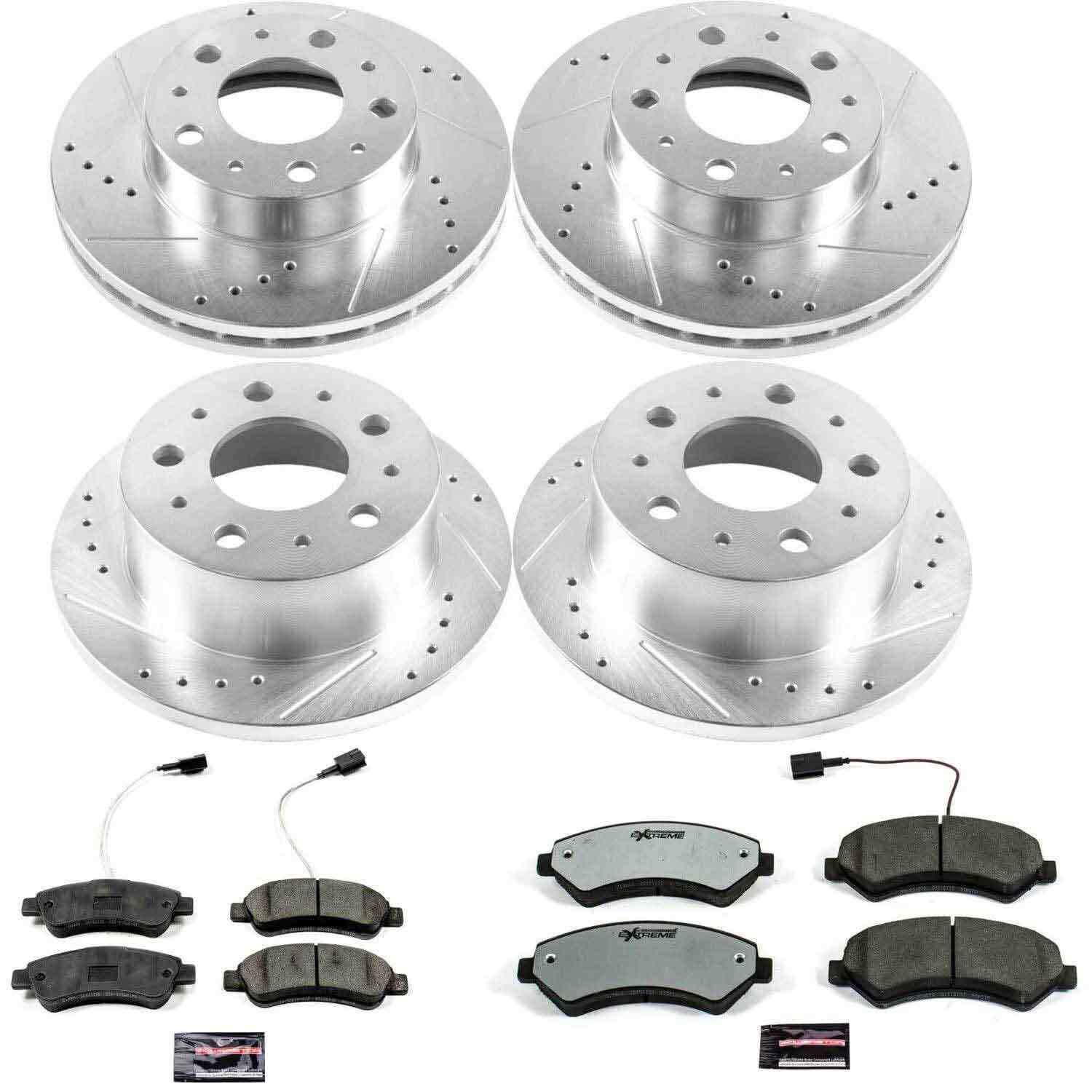 Power Stop 14-19 Ram ProMaster 1500 Front & Rear Z36 Truck & Tow Brake Kit