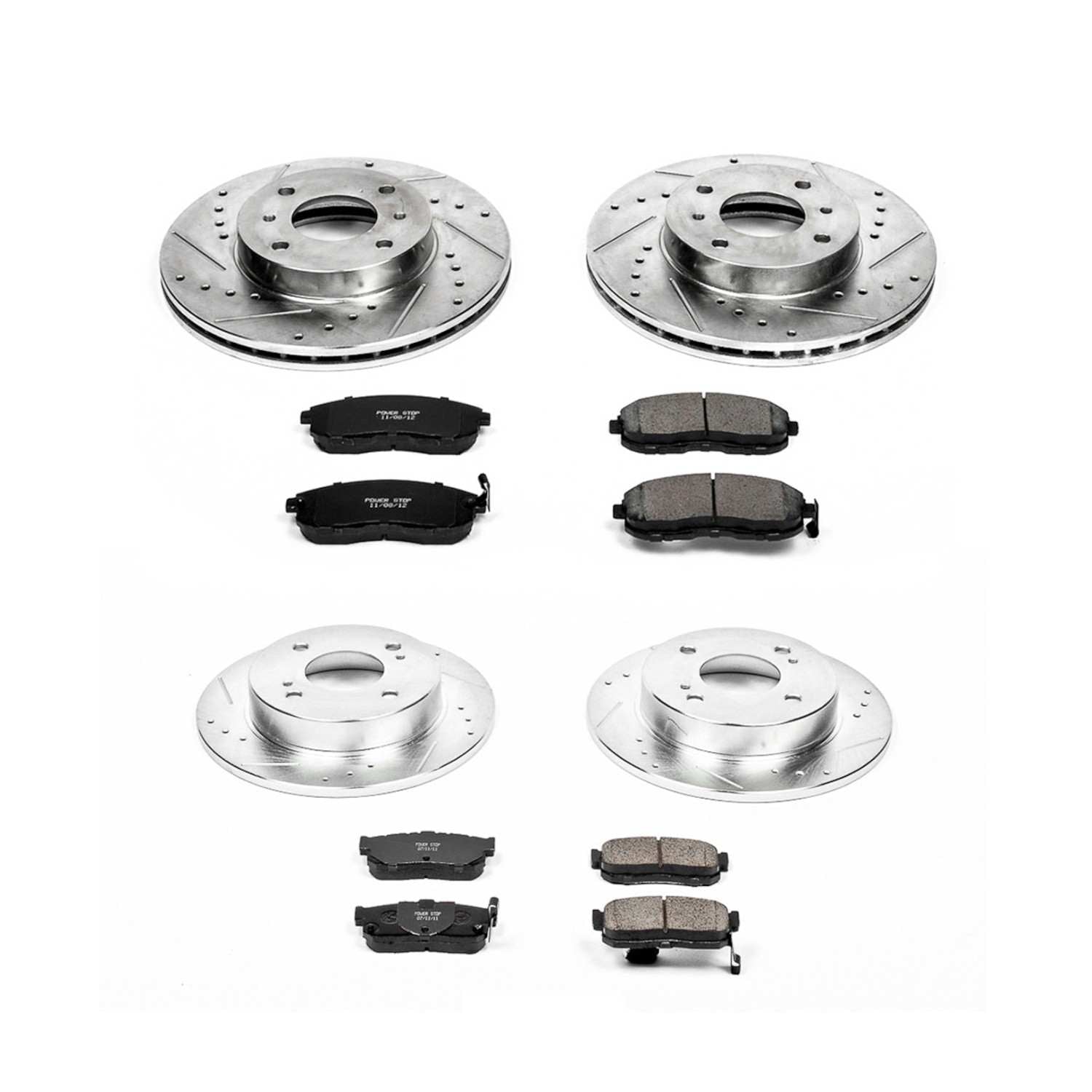 Power Stop 99-01 Infiniti G20 Front & Rear Z23 Evolution Sport Brake Kit